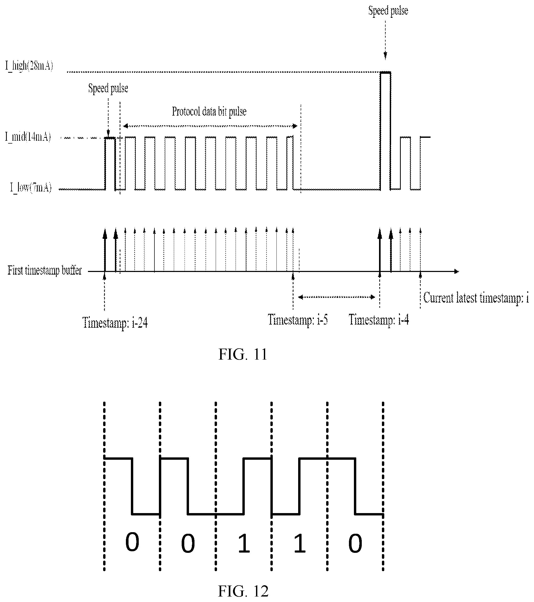 Patent US12107672 Figure 6 – Protocol data bit parsing method and device for AK protocol wheel speed sensor