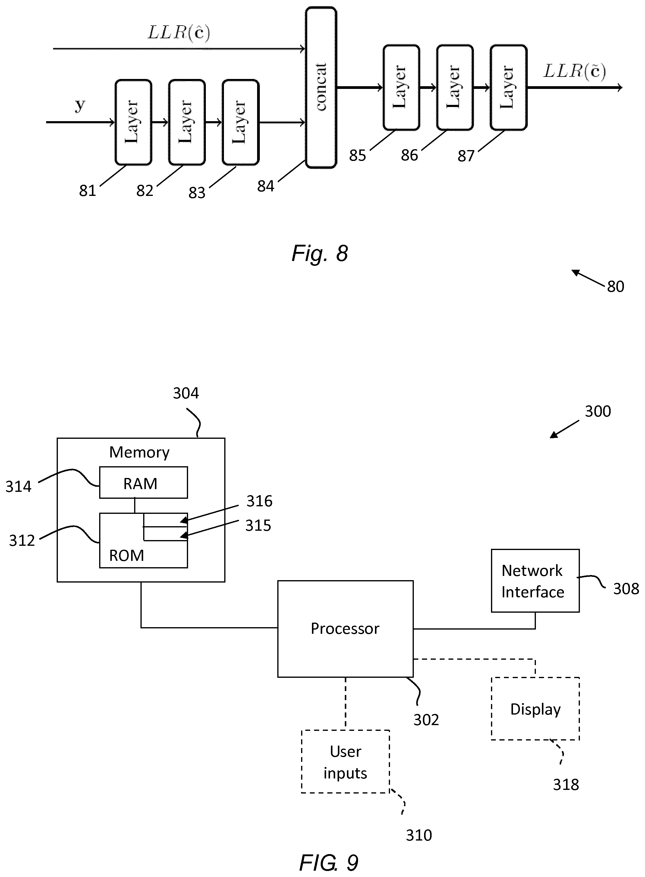 Patent US12107679 Figure 5 – Iterative detection in a communication system