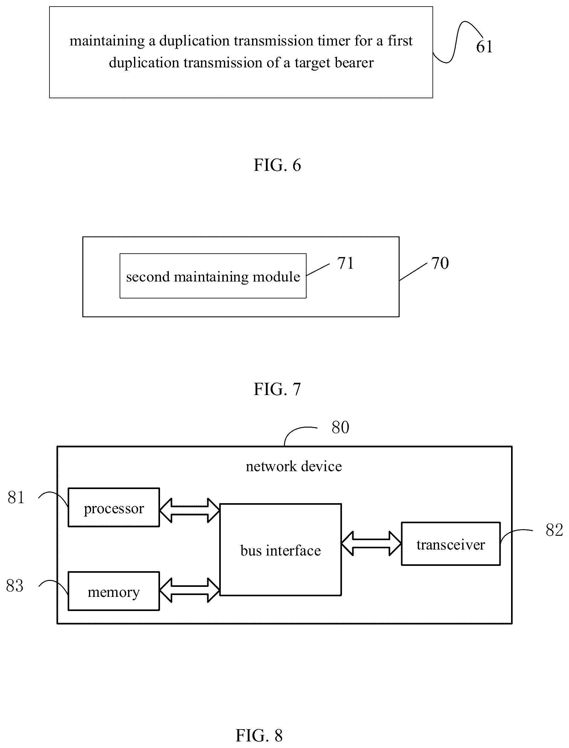 Patent US12107691 Figure 3 – Duplication transmission maintaining method, terminal and network device