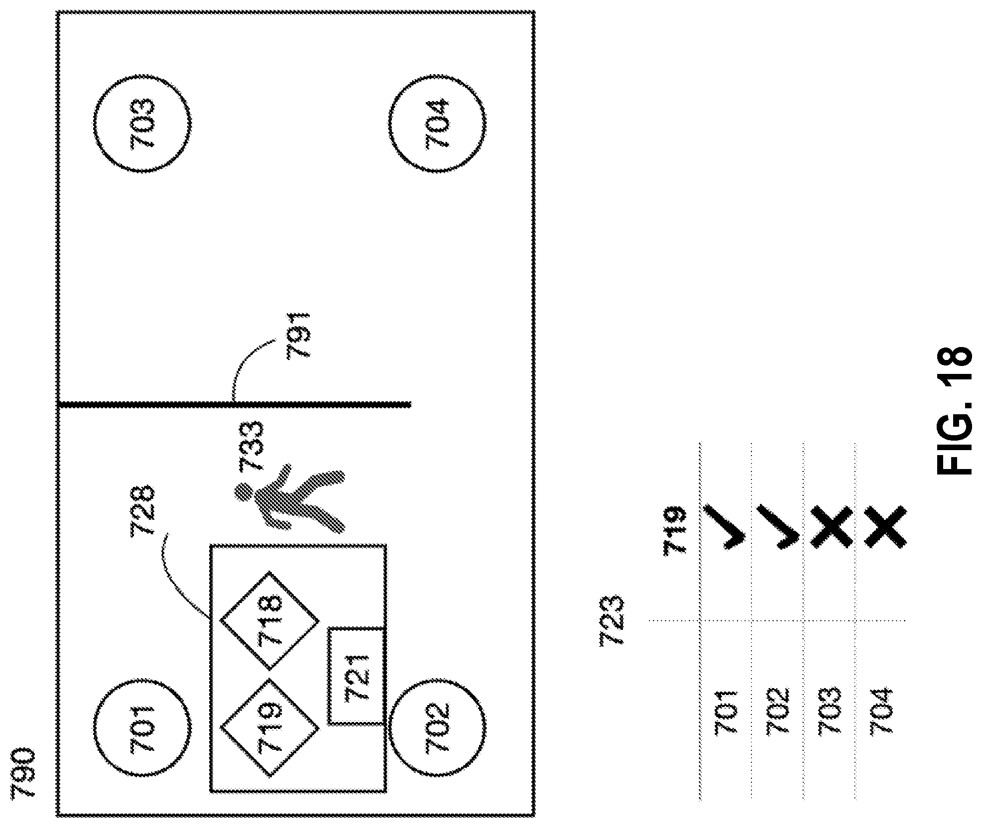 Patent US12107701 Figure 18 – Systems and methods for automated control of electronic devices on basis of behavior