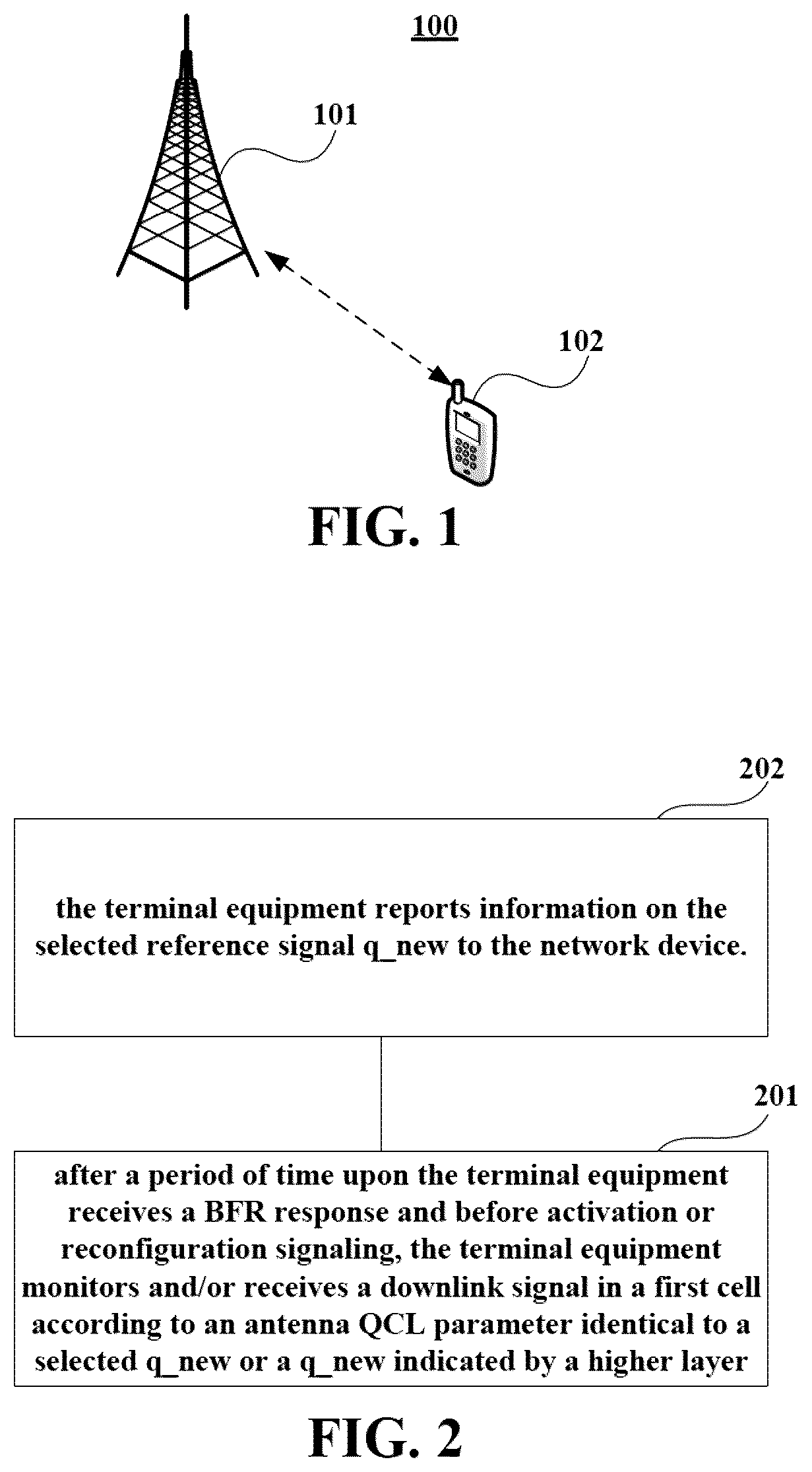 Patent US12107717 Figure 1 – Beam failure recovery method and device and communication system
