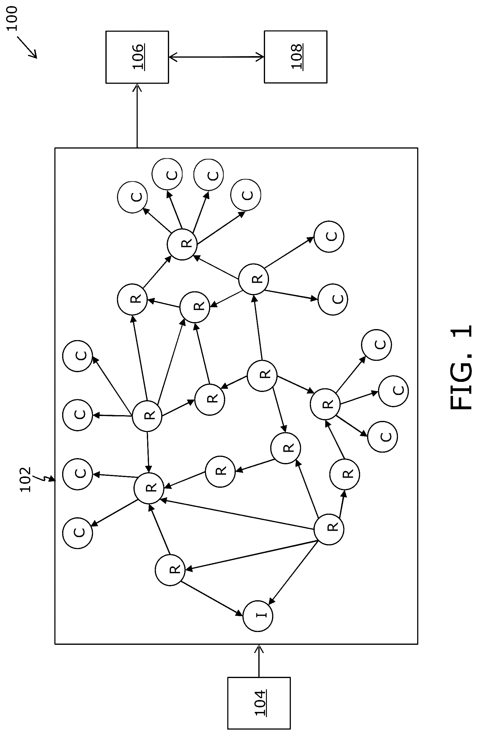 Patent US12107718 Figure 1 – Method and system of improving fault tolerance of network