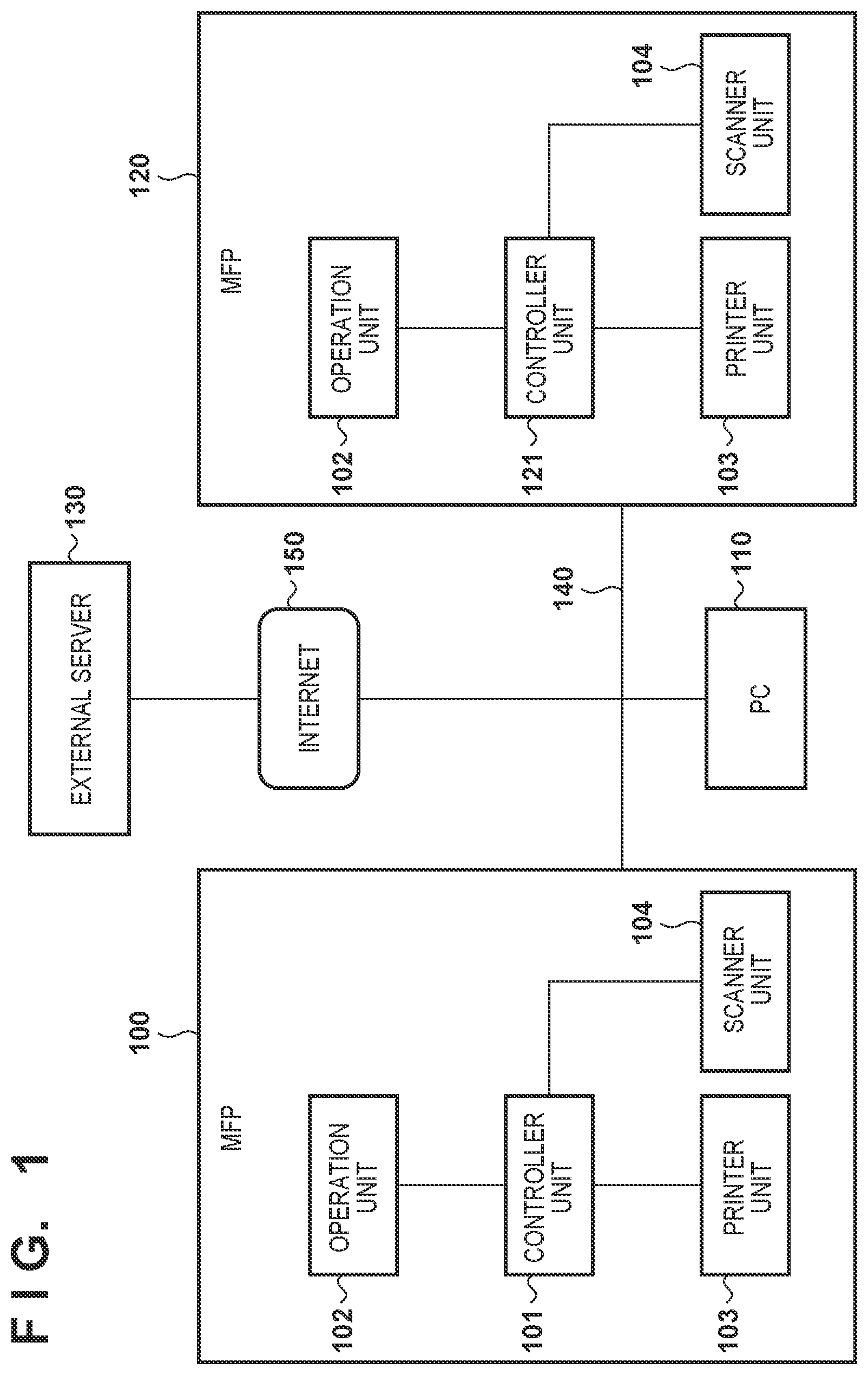 Patent US12107731 Figure 1 – Information processing system, information processing apparatus, server apparatus, control method, and storage medium