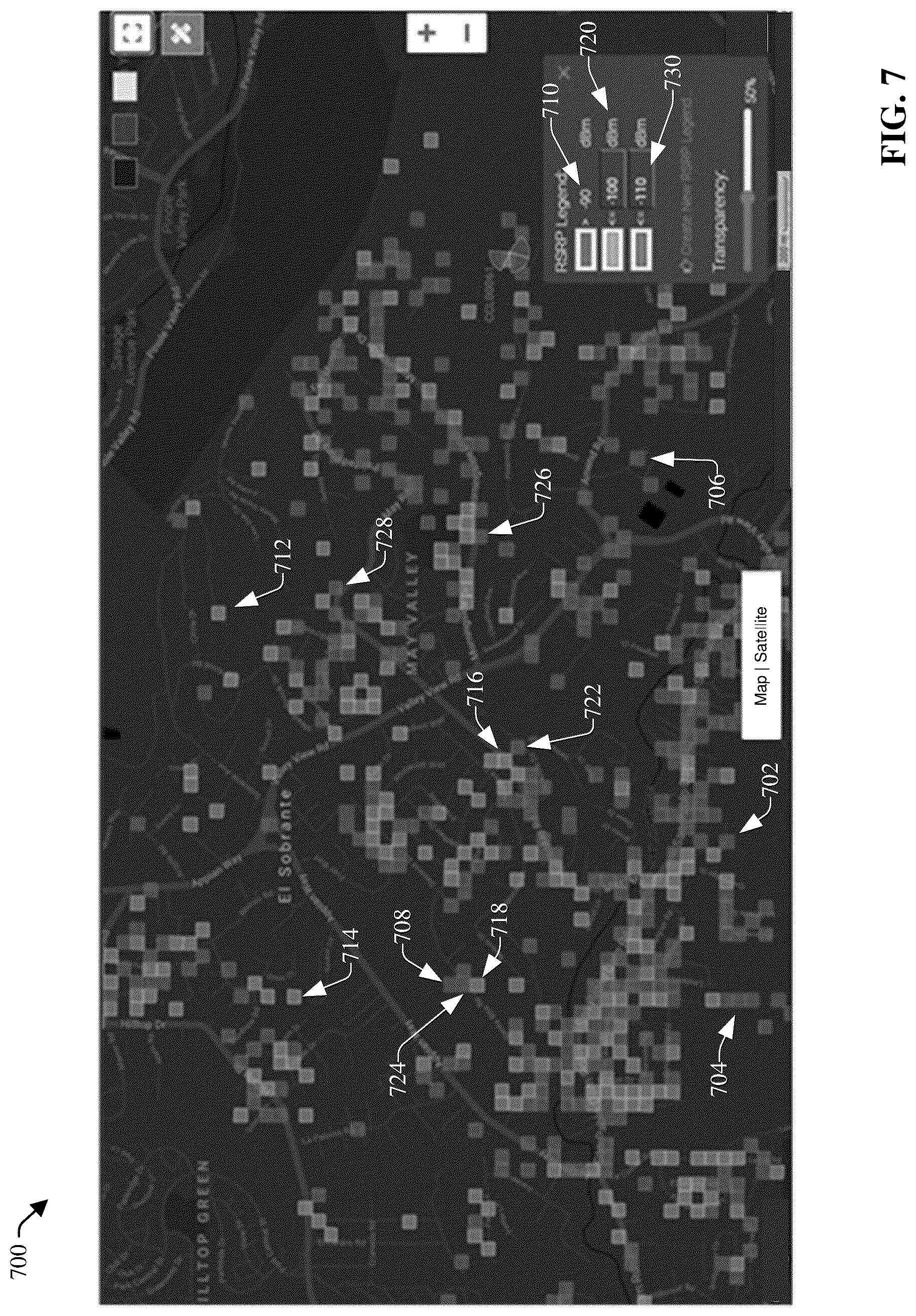 Patent US12107741 Figure 7 – Determining spatial-temporal informative patterns for users and devices in data networks