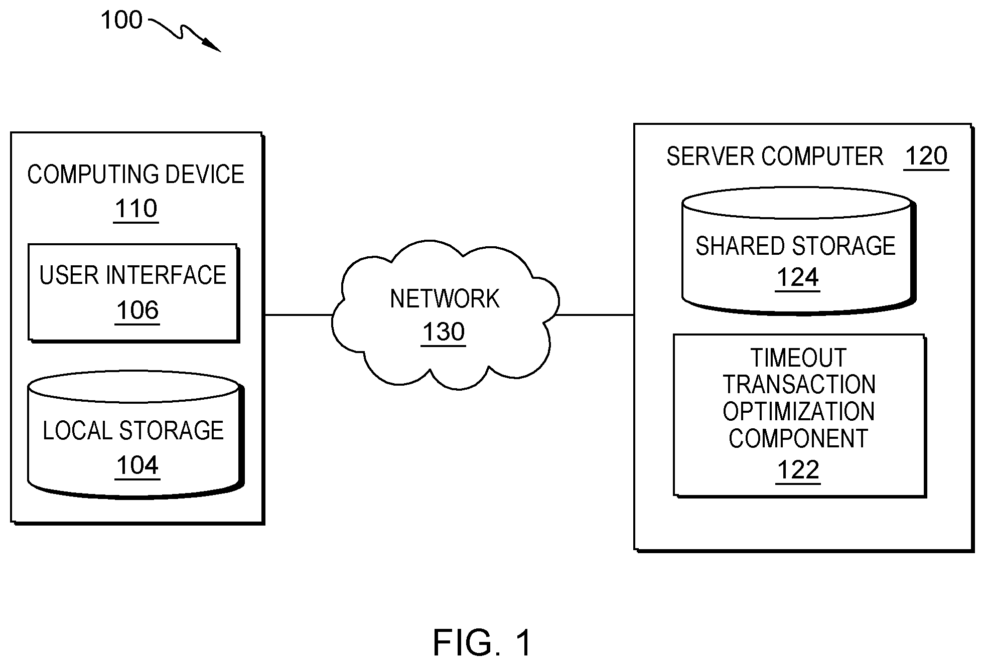 Patent US12107746 — Enhancing software application hosting in a cloud environment — Figure 1