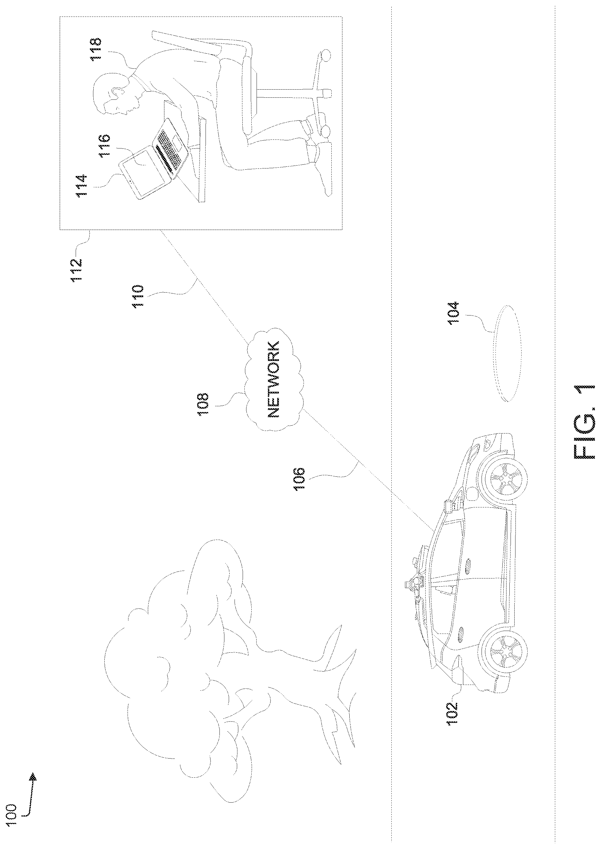 Patent US12107747 — Chargeable button latency check — Figure 1