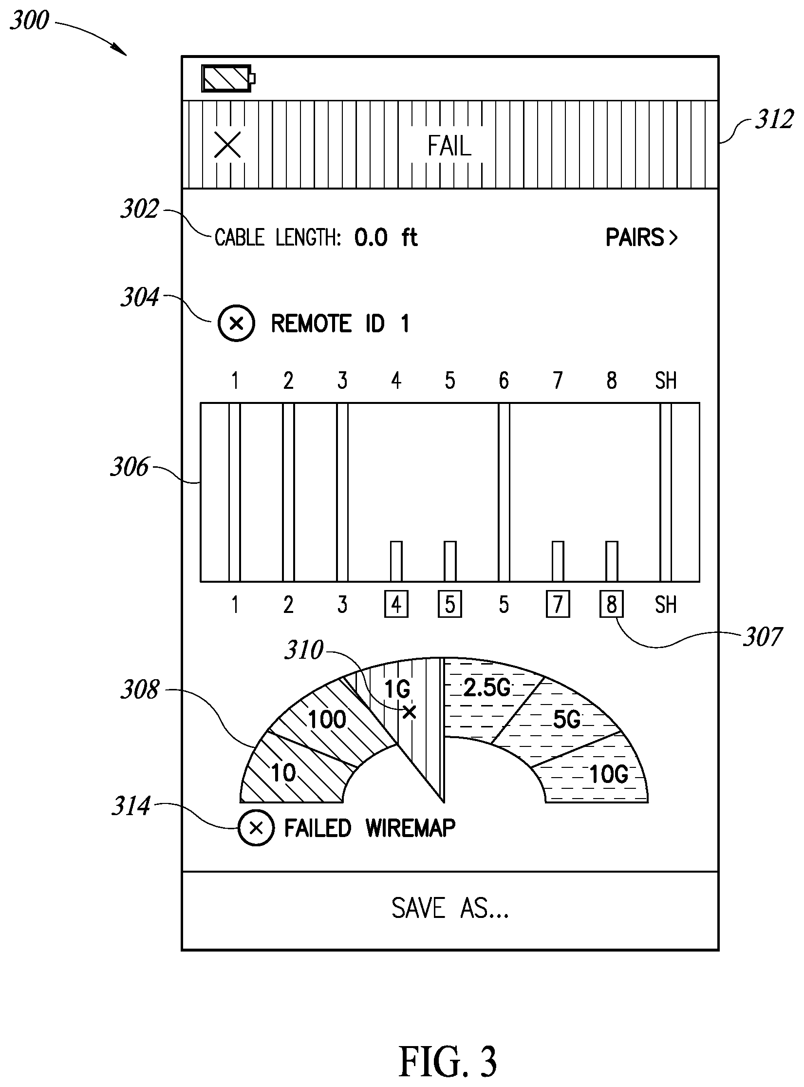 Patent US12107751 Figure 2 – Apparatus and method for testing network cabling in a communication network