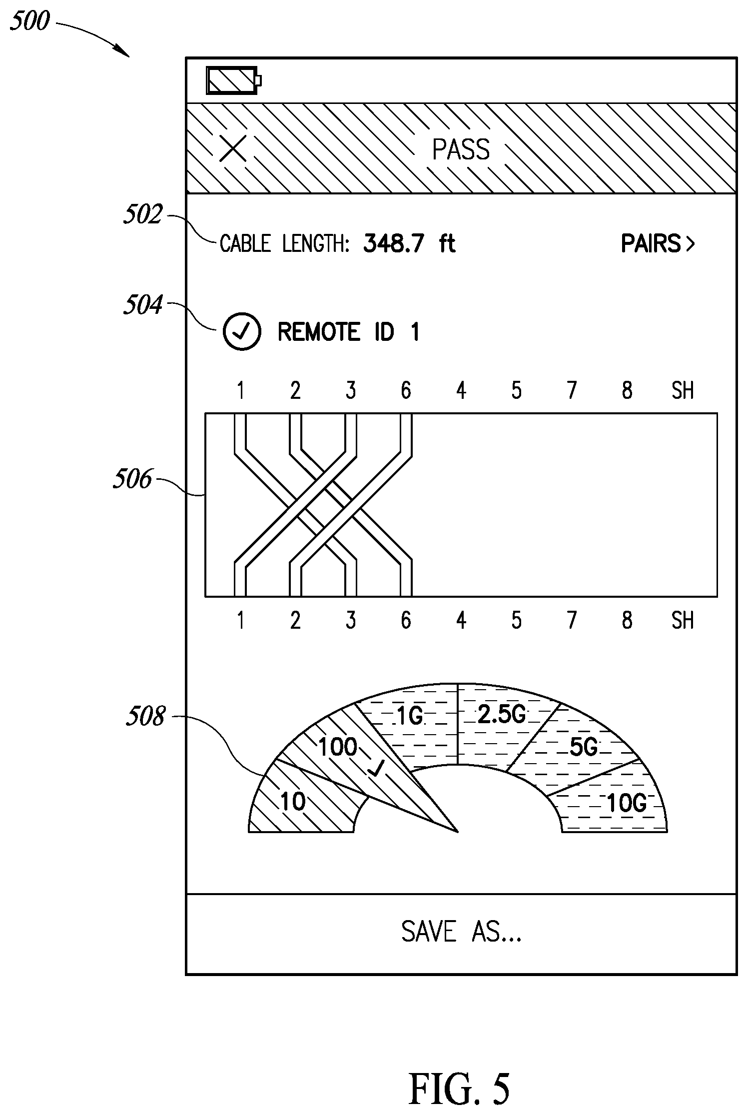 Patent US12107751 Figure 4 – Apparatus and method for testing network cabling in a communication network