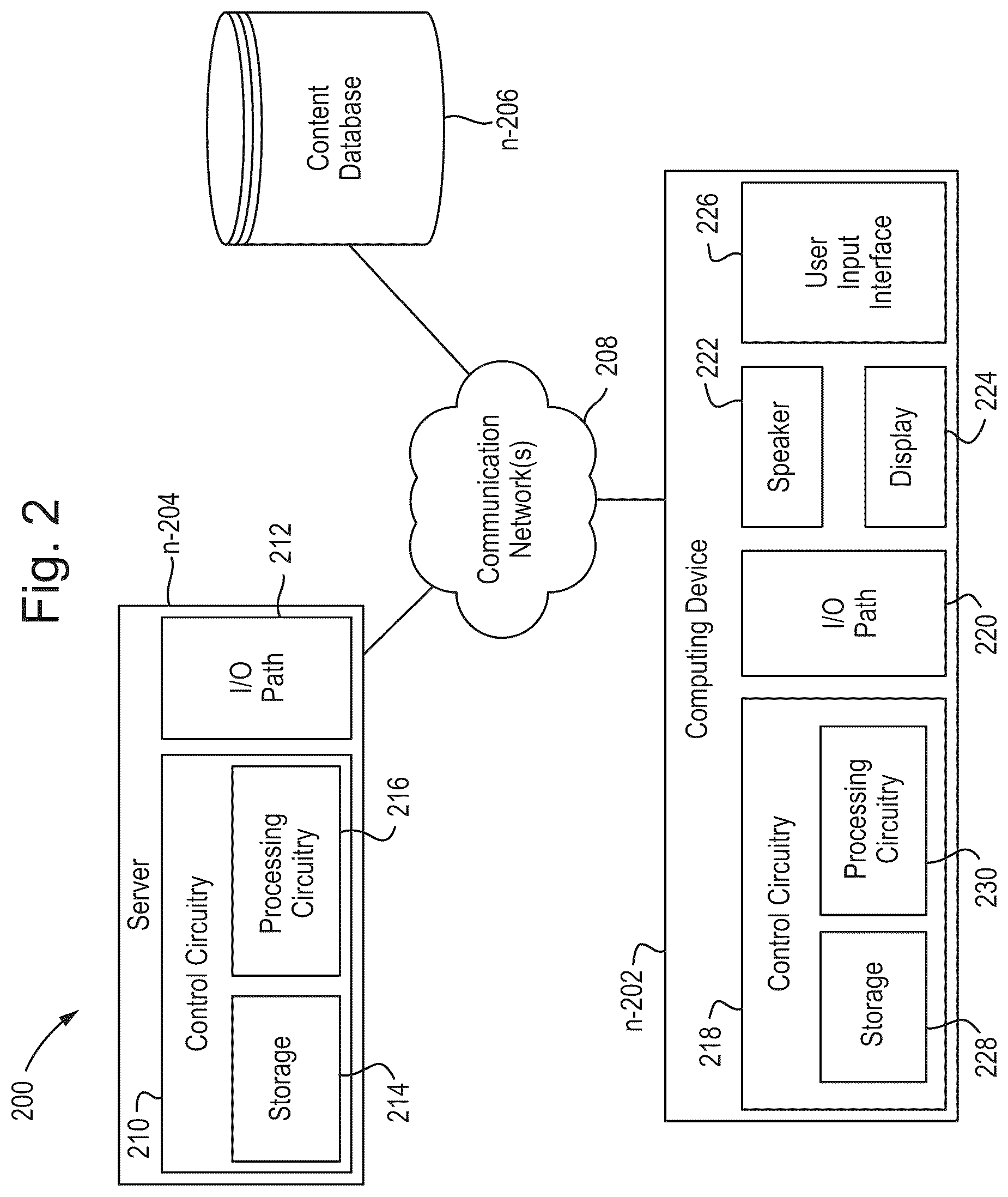 Patent US12107810 Figure 2 – System and methods for utilizing personal graphical elements in electronic communication