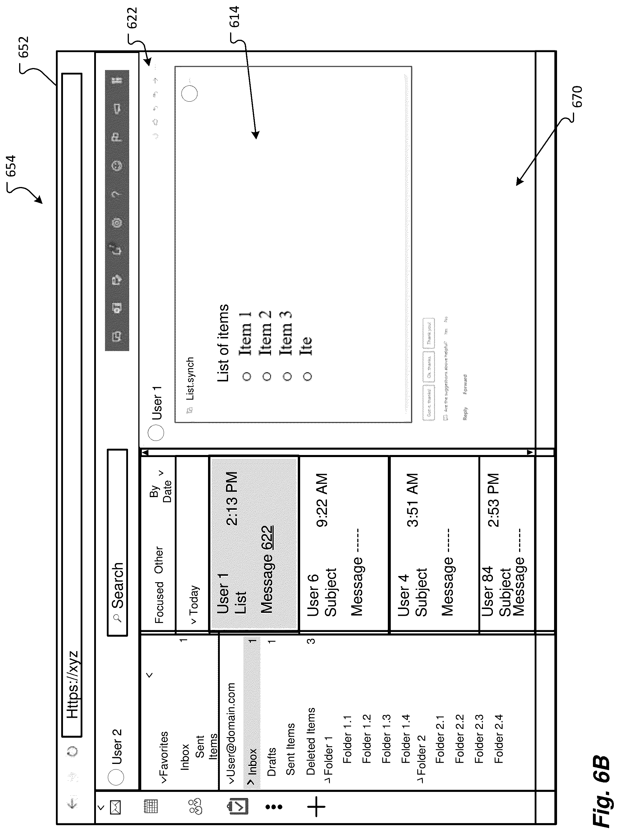 Patent US12107816 Figure 7 – Interactive components for user collaboration