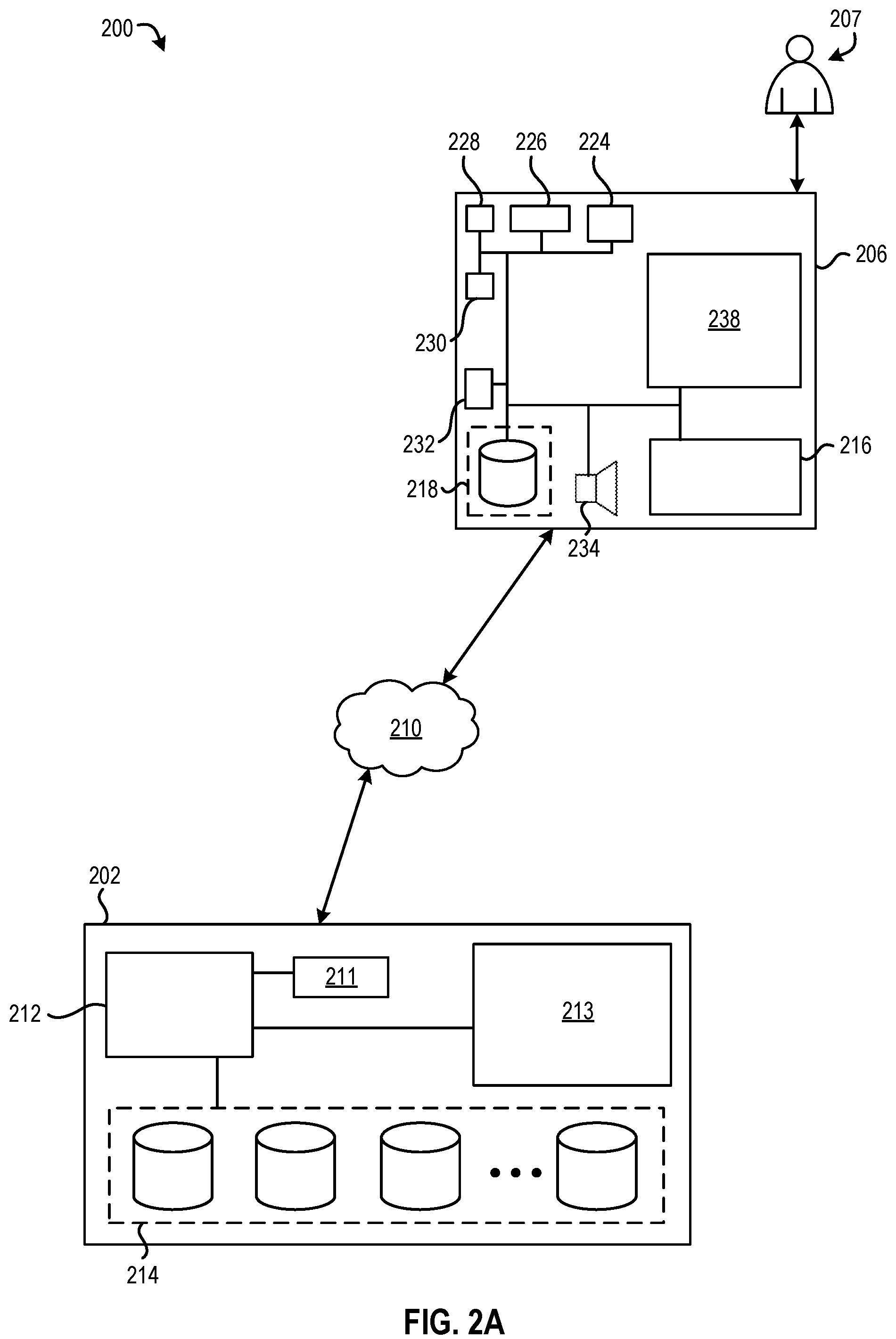 Patent US12107822 Figure 2 – Using a source network address translation (SNAT) port to facilitate multiple queries
