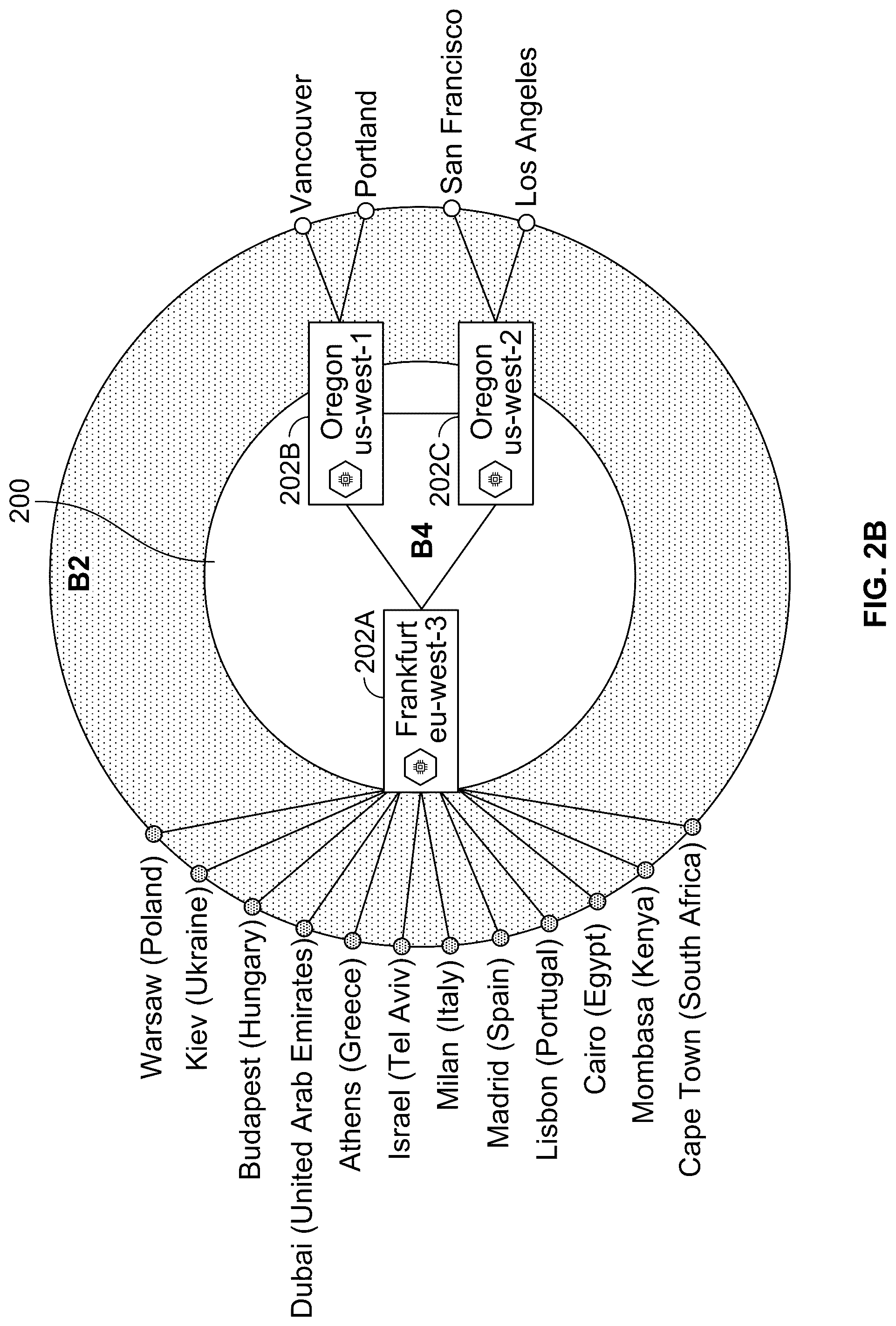 Patent US12107829 Figure 3 – Localization at scale for a cloud-based security service