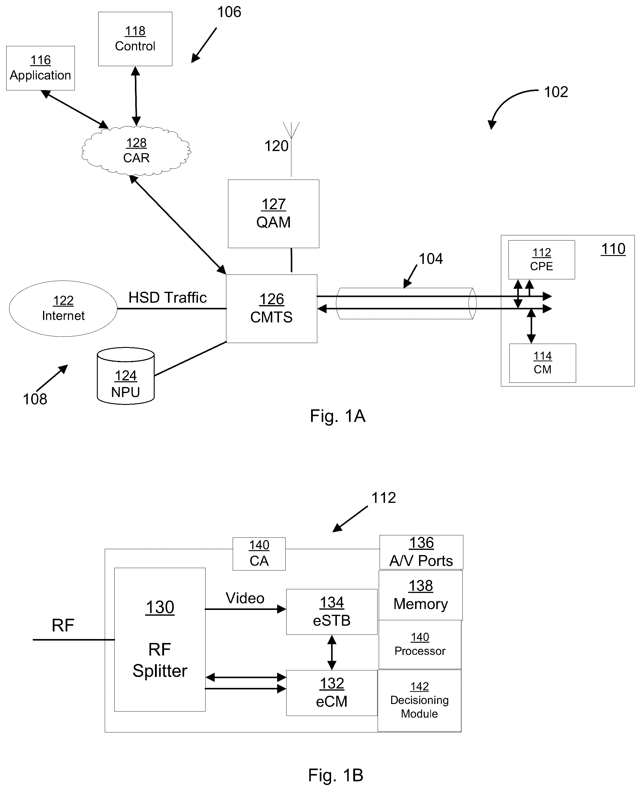 Patent US12107850 Figure 1 – Management and delivery of profile data