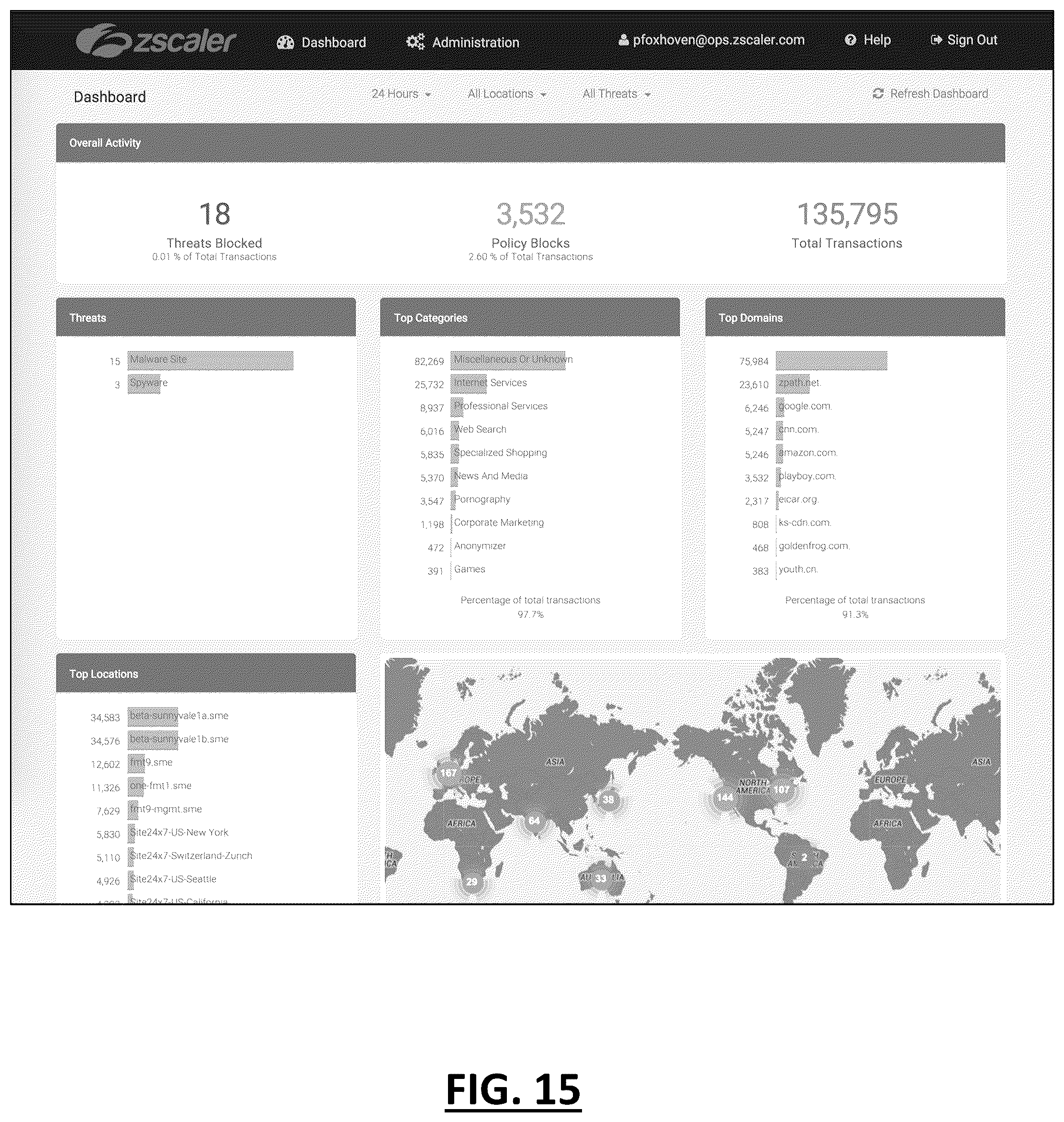 Patent US12107891 Figure 14 – Cloud based security using DNS