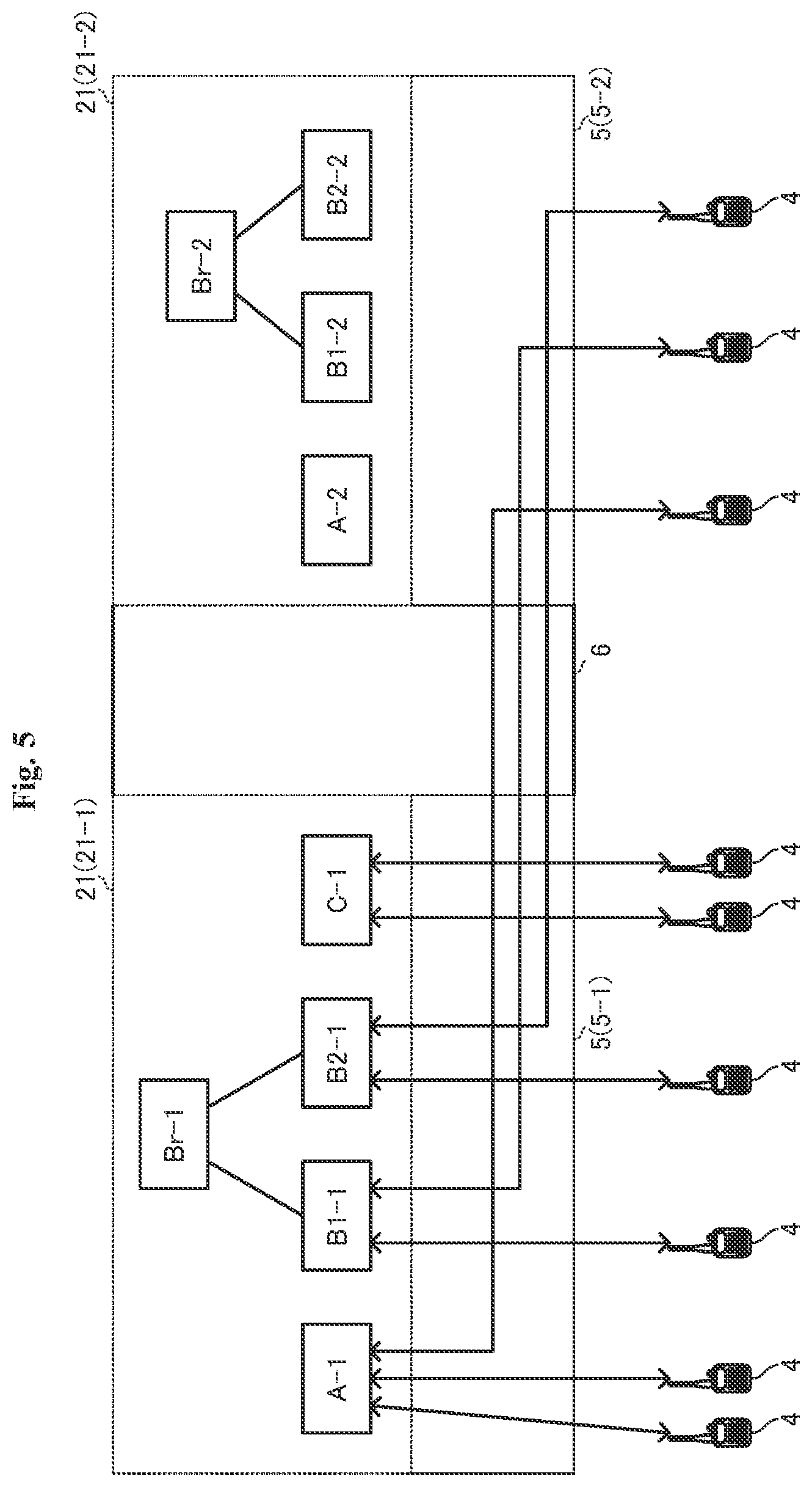 Patent US12107902 Figure 5 – Server system and redundancy method for processes