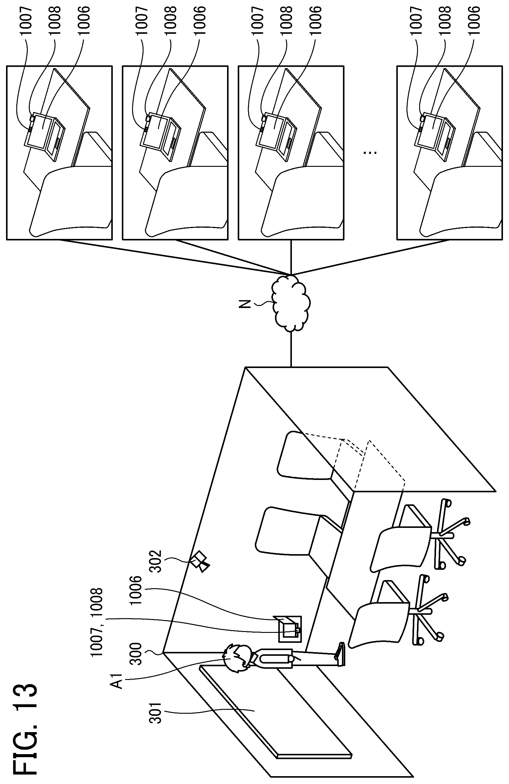 Patent US12107904 Figure 12 – Information processing apparatus, information processing system, communication support system, information processing method, and non-transitory recording medium