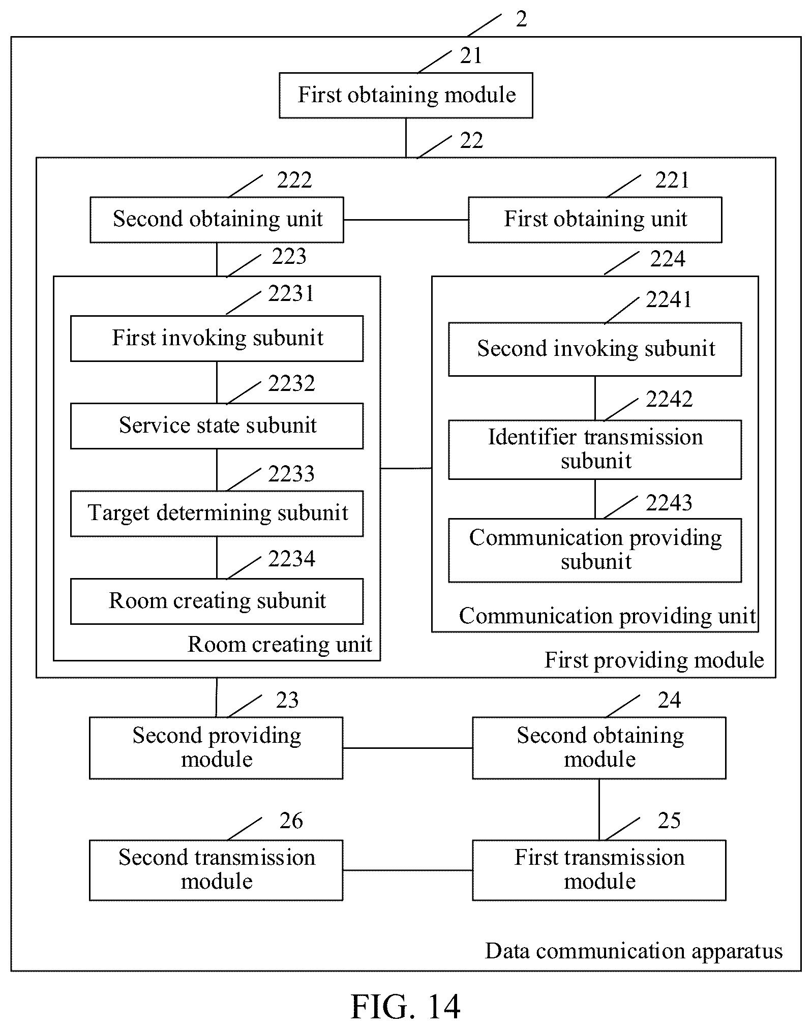 Patent US12107905 Figure 13 – Data communication method, apparatus, and device, storage medium, and computer program product