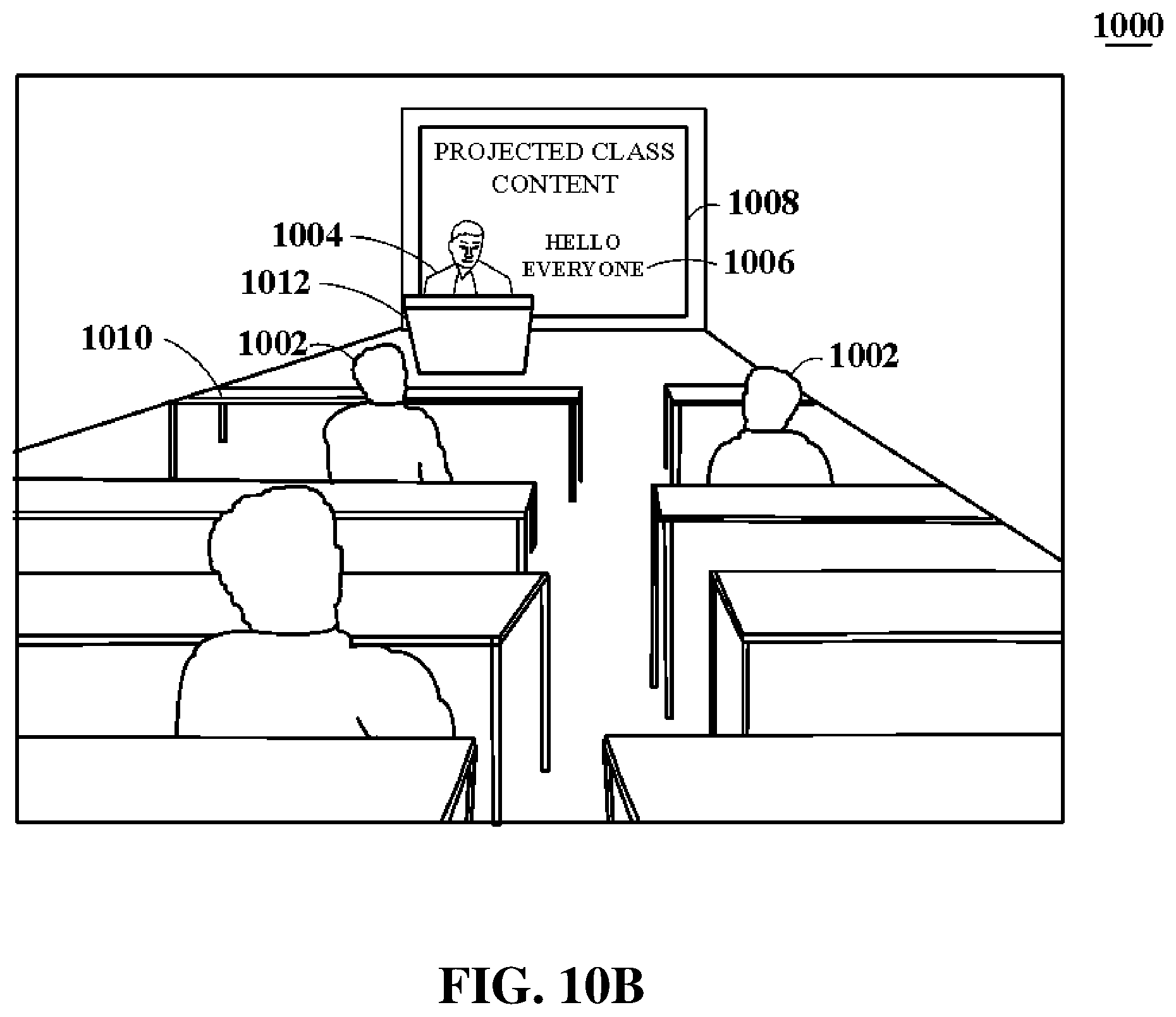 Patent US12107907 Figure 16 – System and method enabling interactions in virtual environments with virtual presence