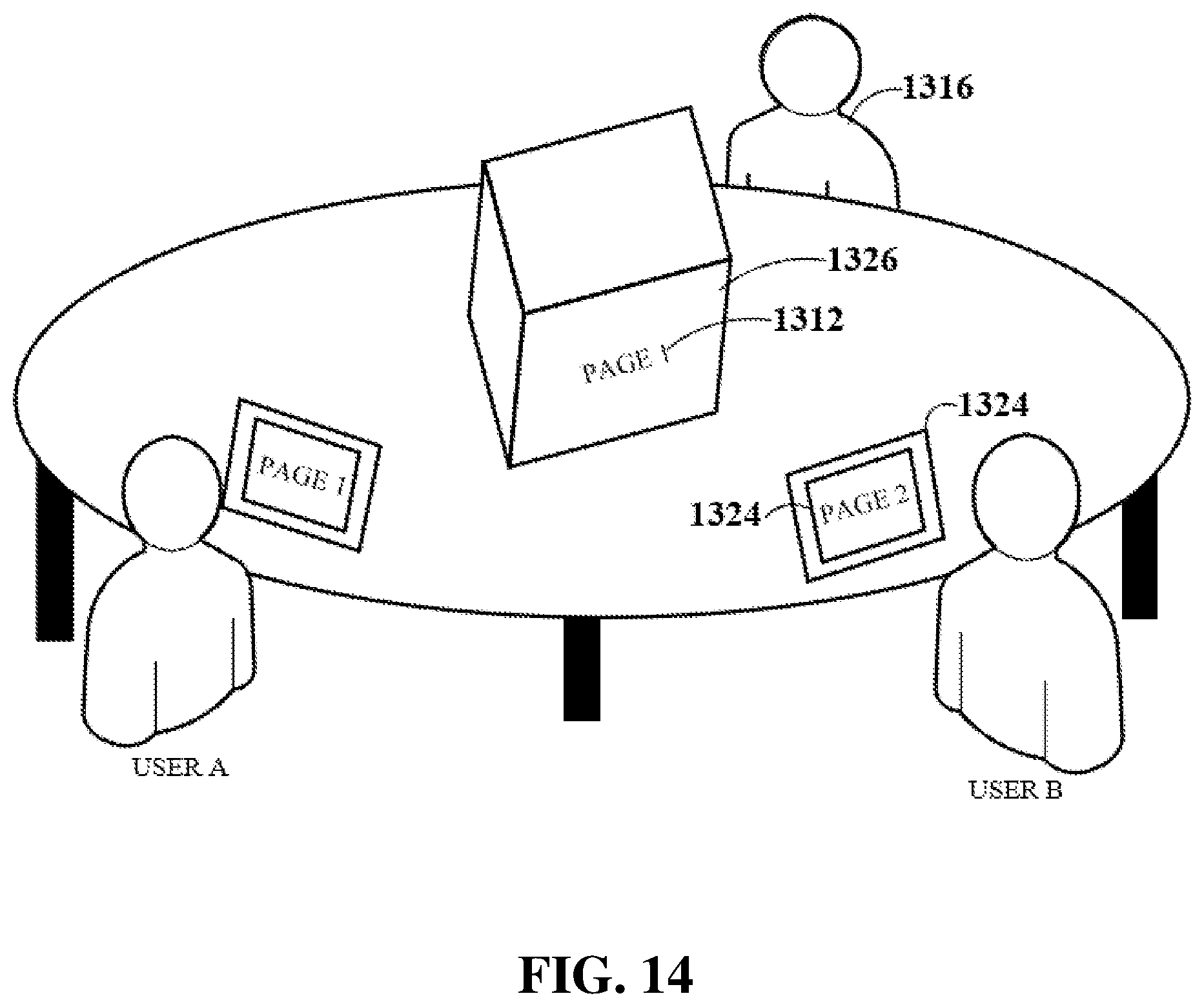 Patent US12107907 Figure 20 – System and method enabling interactions in virtual environments with virtual presence