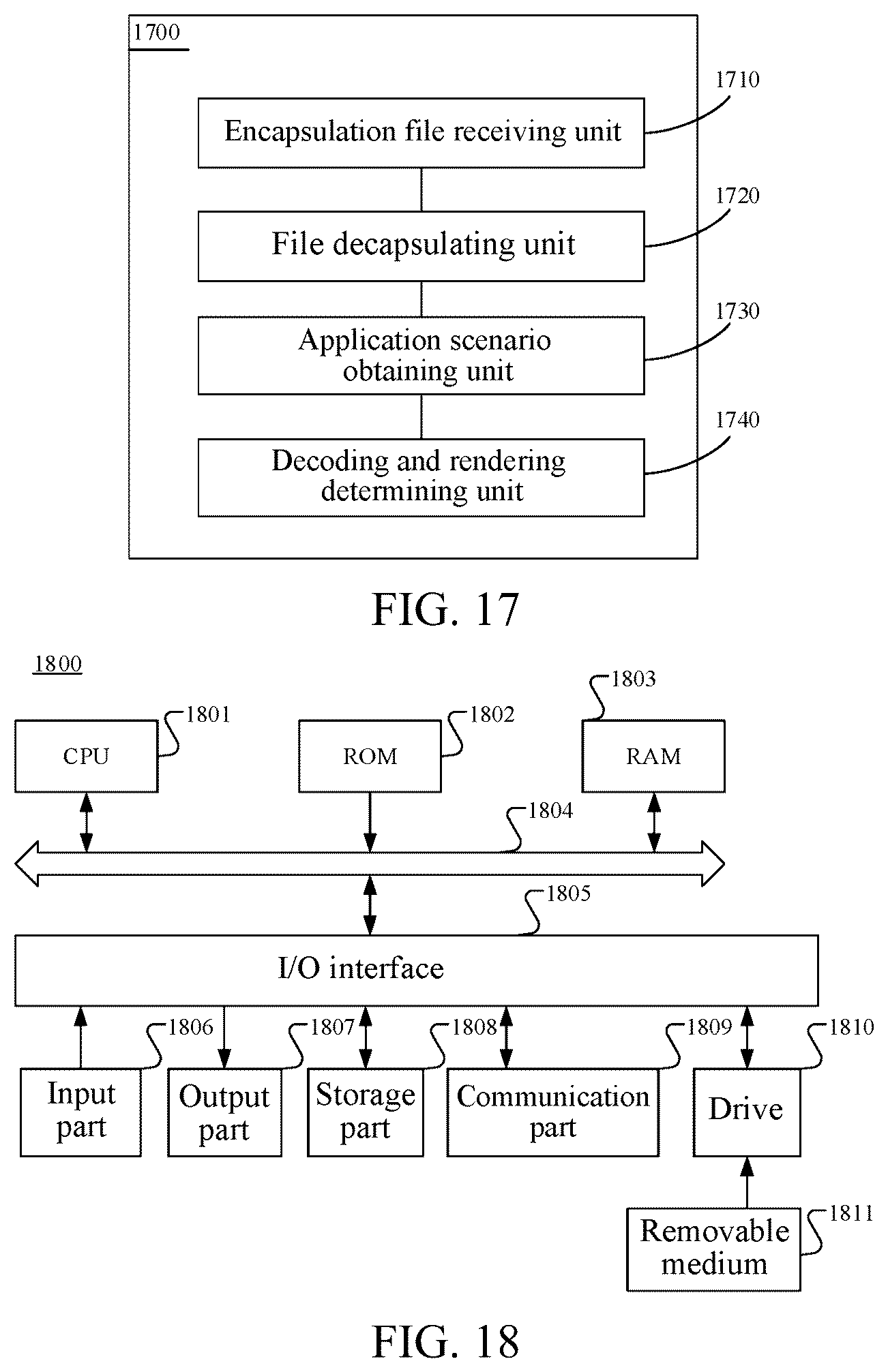 Patent US12107908 Figure 12 – Media file encapsulating method, media file decapsulating method, and related devices