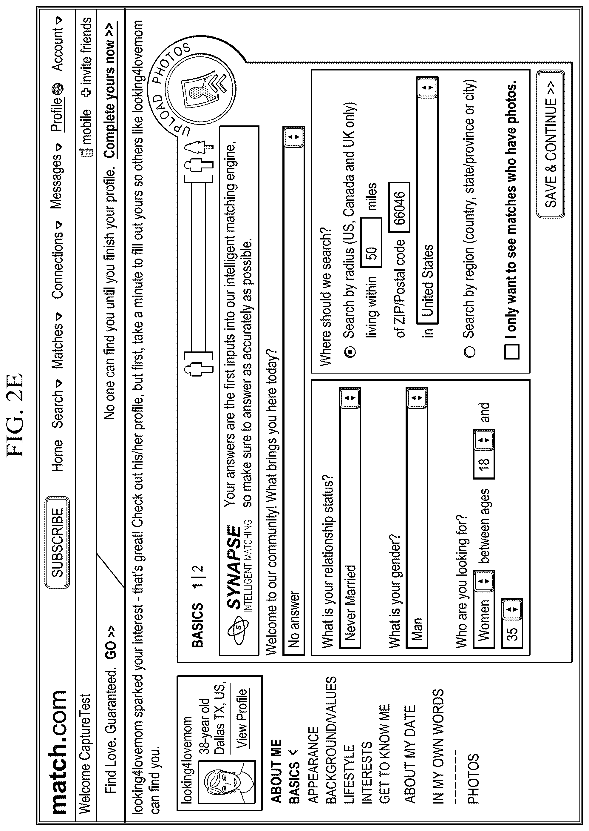 Patent US12107932 Figure 5 – System and method for tracking and illustrating user activity in a network environment