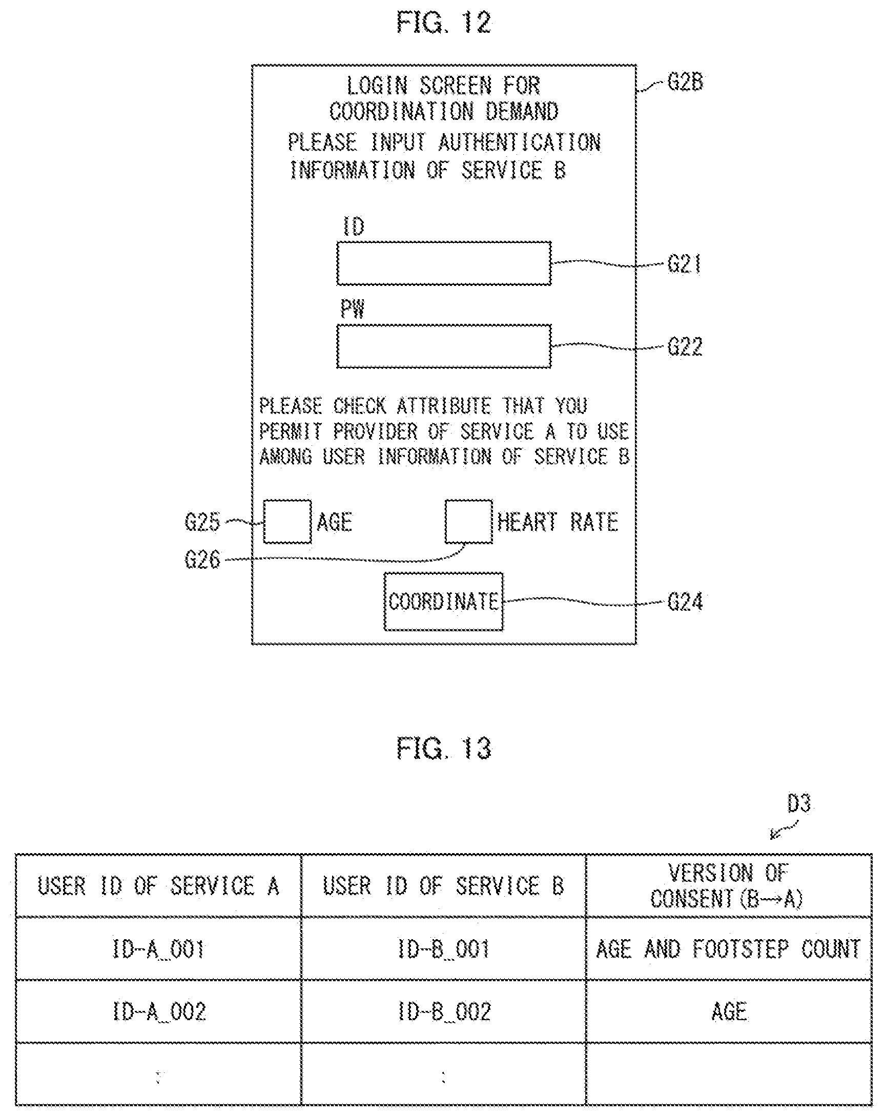 Patent US12107939 Figure 8 – Coordination system, coordination method, and program