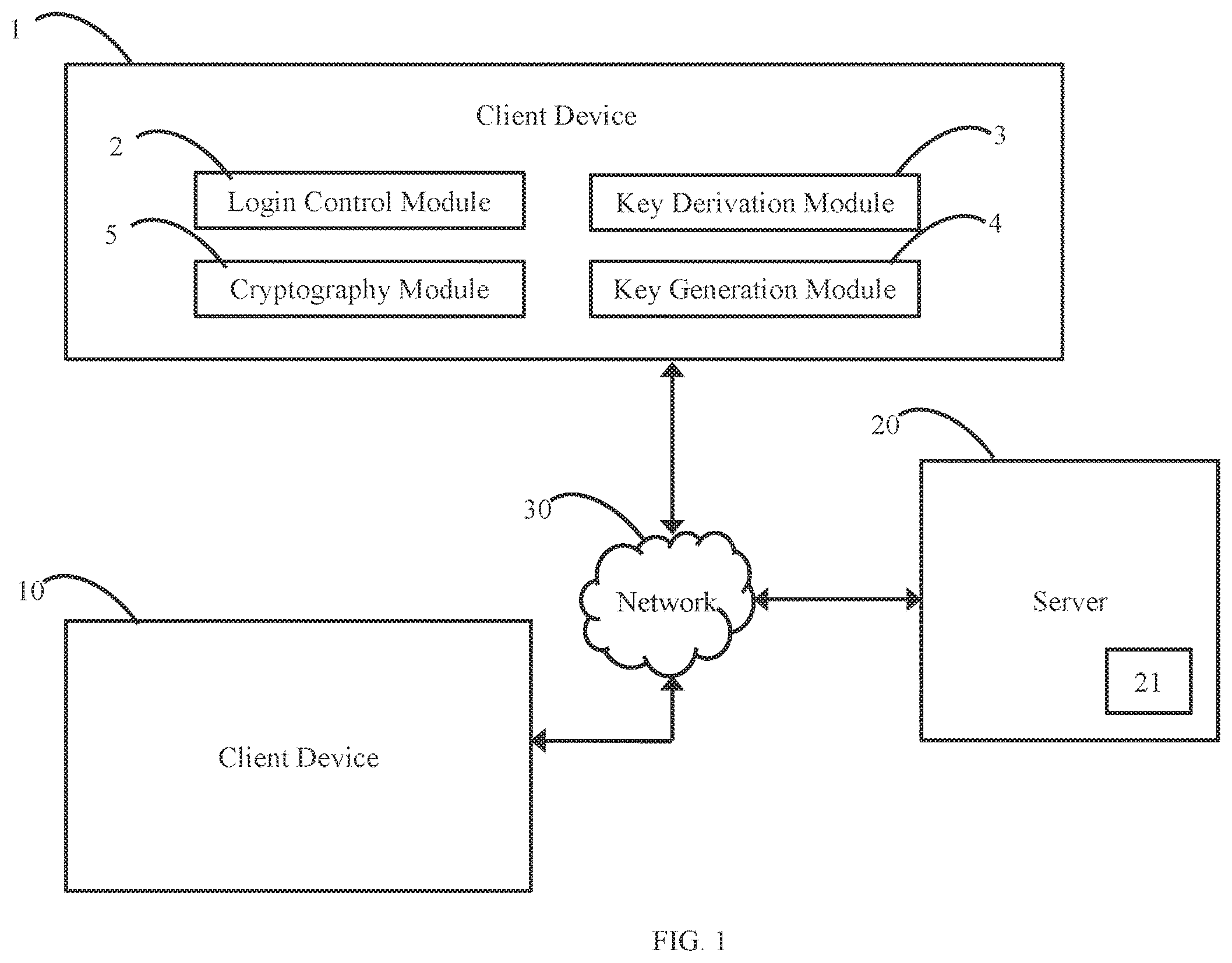 Patent US12107960 Figure 1 – Secure and zero knowledge data sharing for cloud applications