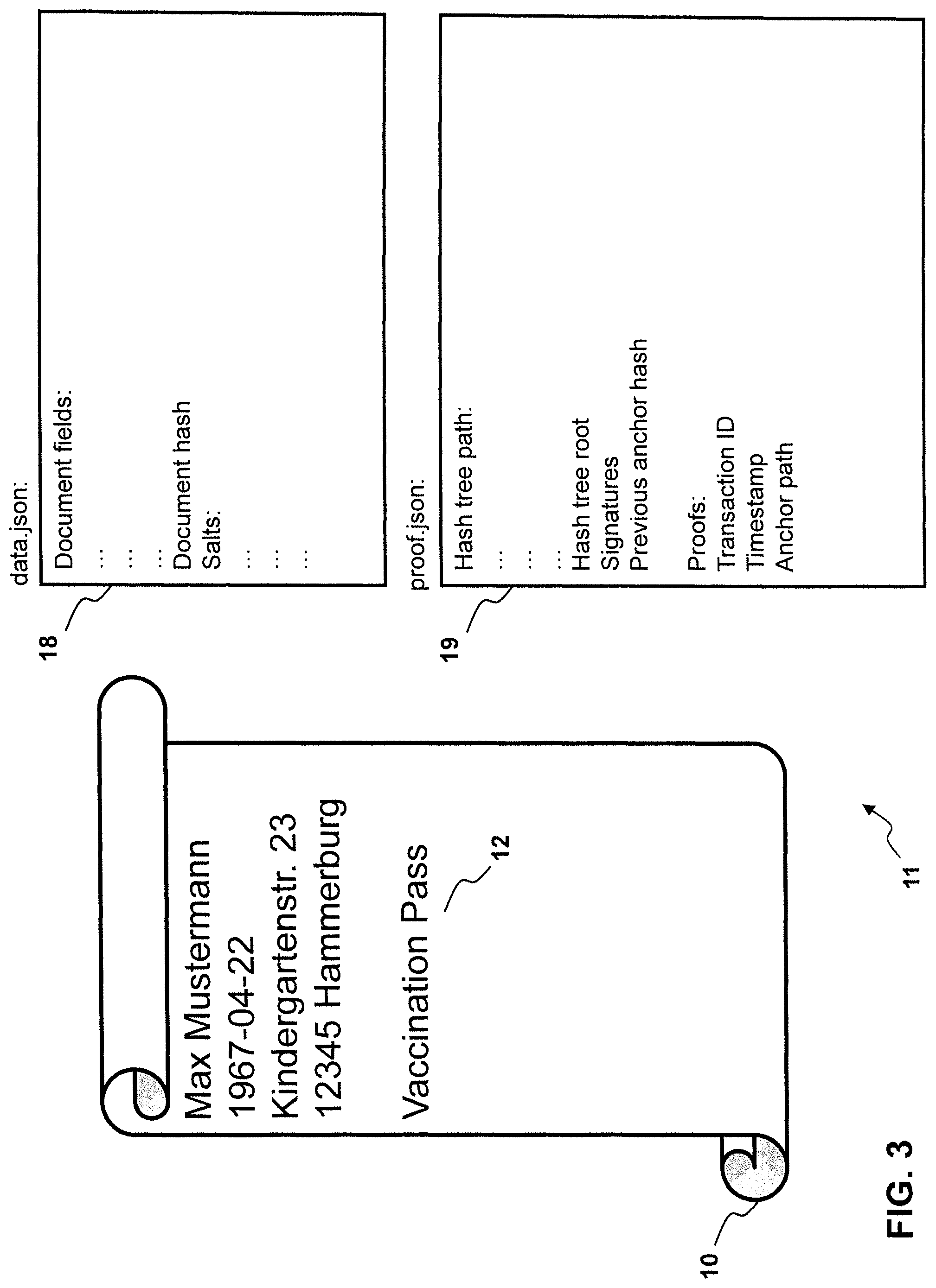 Patent US12107976 Figure 3 – Document integrity protection