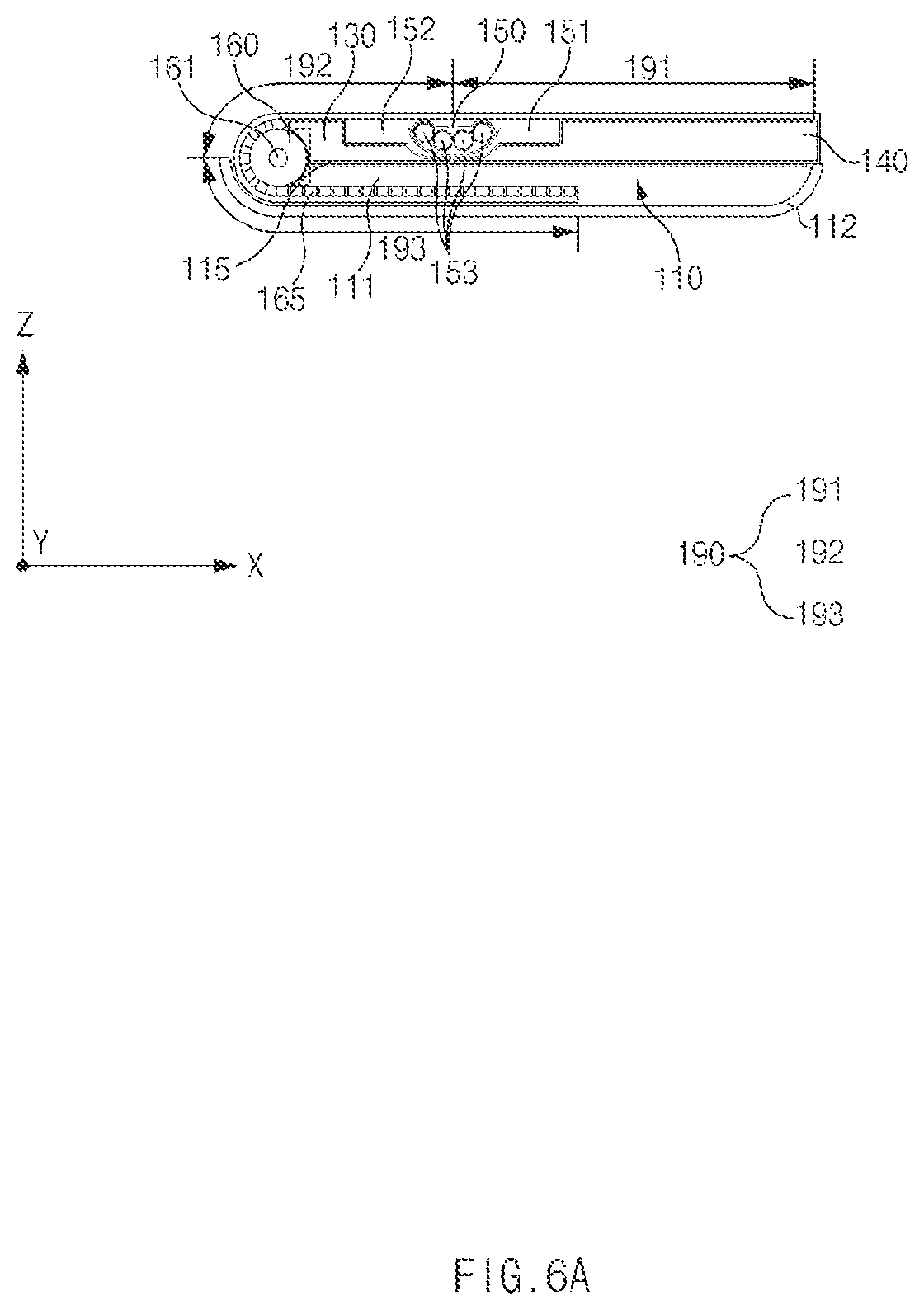 Patent US12107979 Figure 6 – Electronic device capable of folding motion and sliding motion
