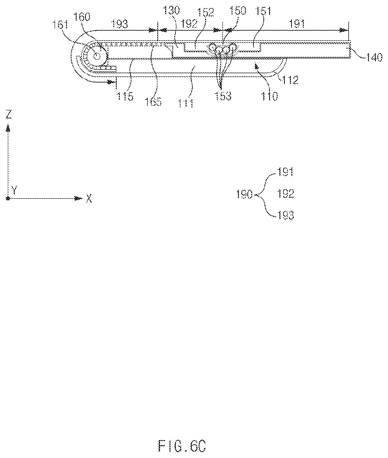Patent US12107979 Figure 8 – Electronic device capable of folding motion and sliding motion