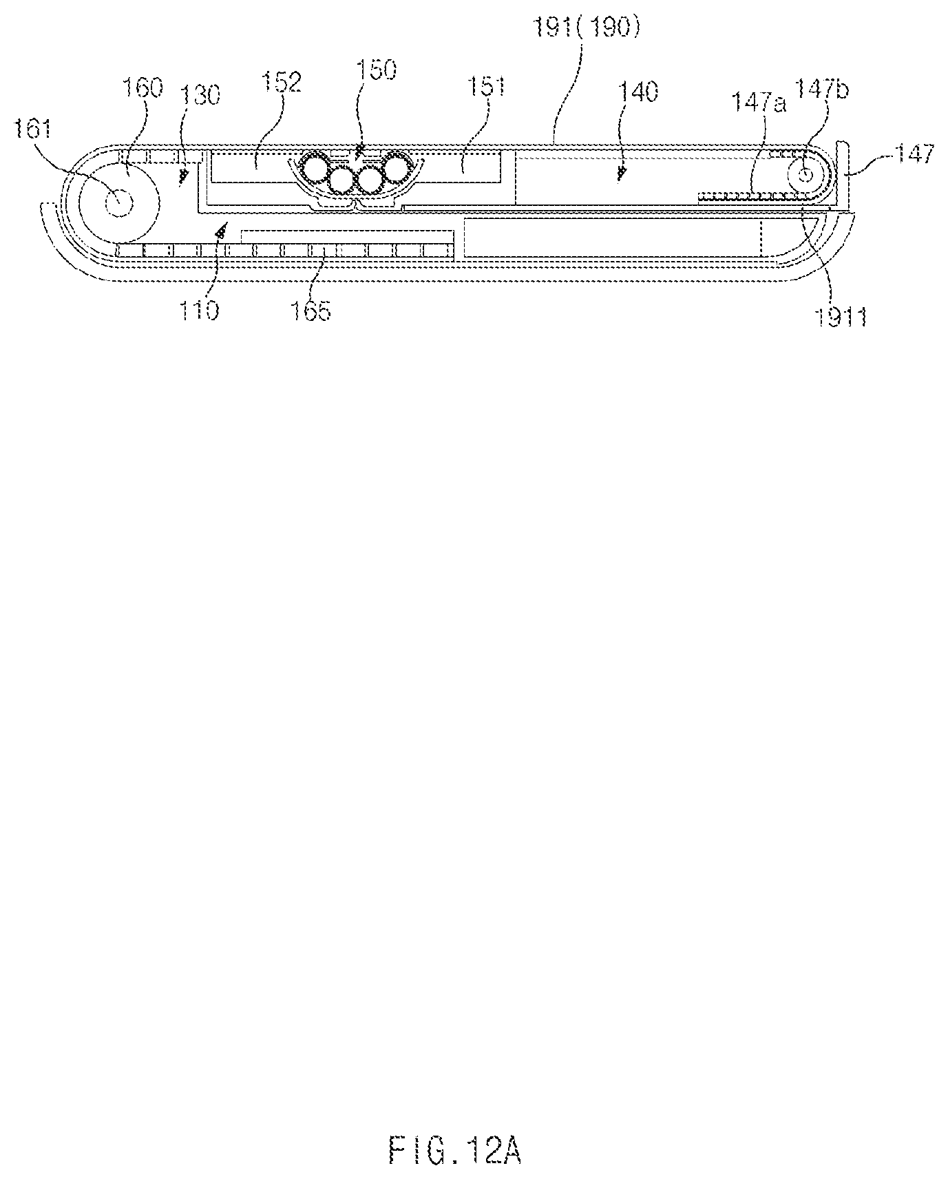 Patent US12107979 Figure 20 – Electronic device capable of folding motion and sliding motion