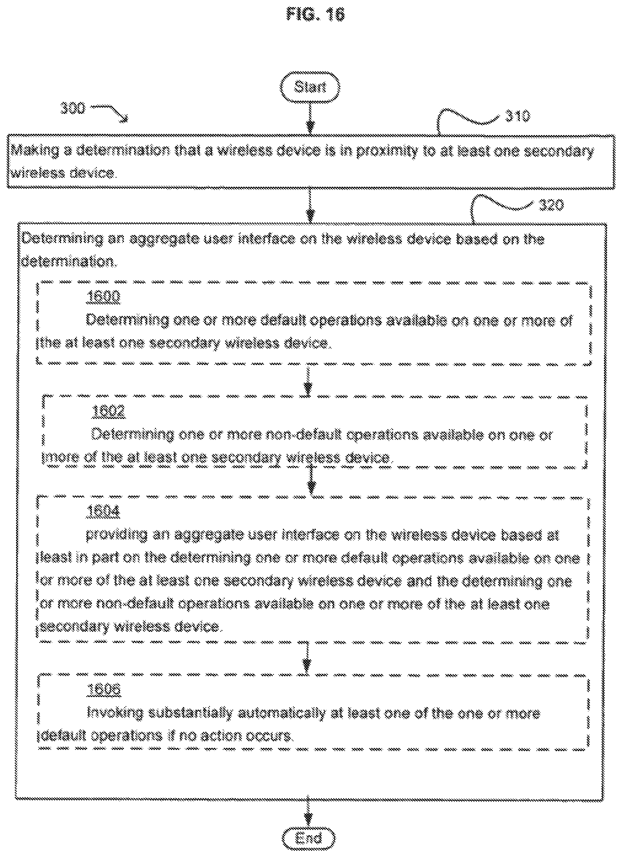 Patent US12107983 Figure 16 – Wireless device with an aggregate user interface for controlling other devices