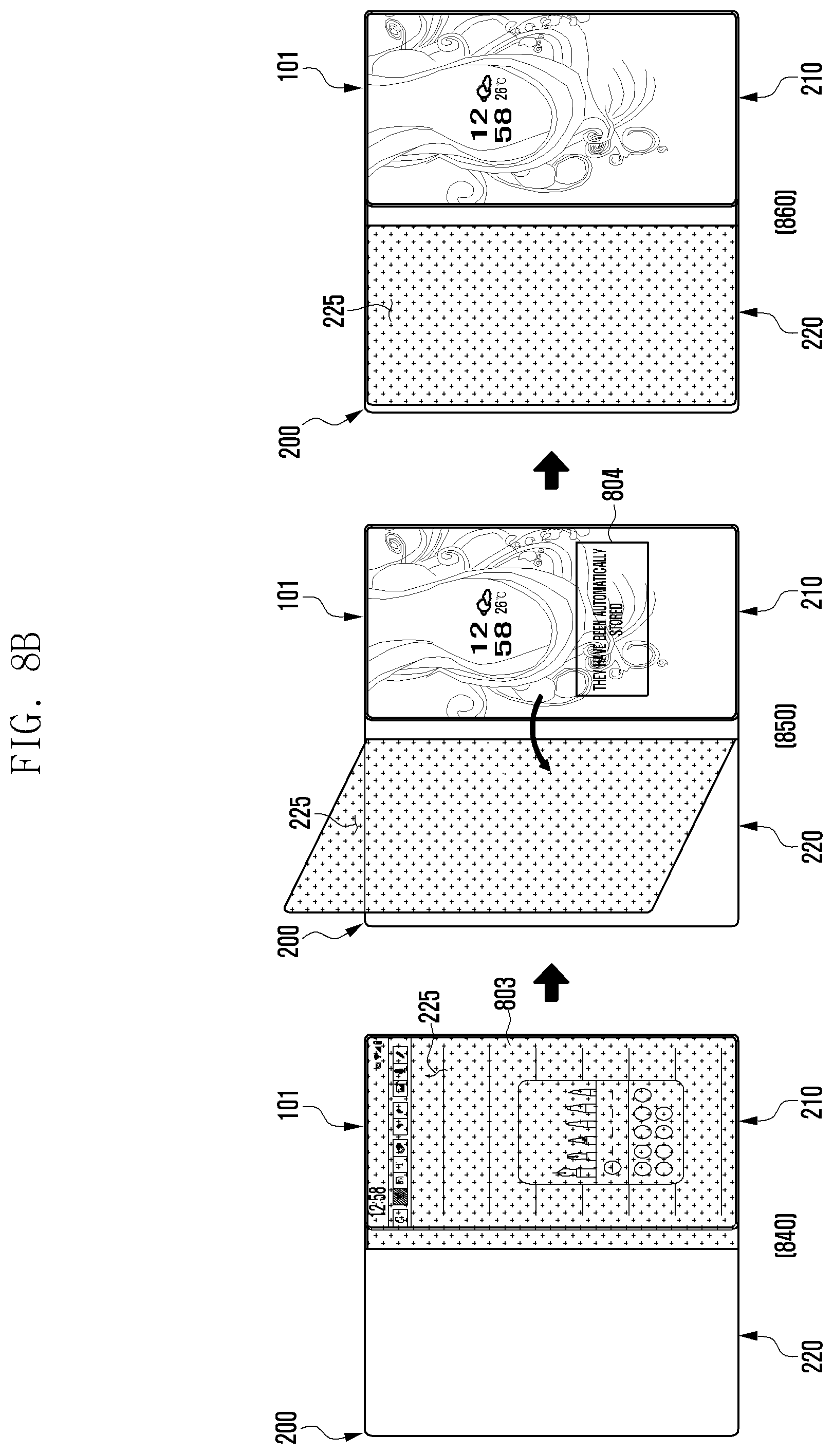 Patent US12107986 Figure 10 – Electronic device equipped with accessory cover and method therefor