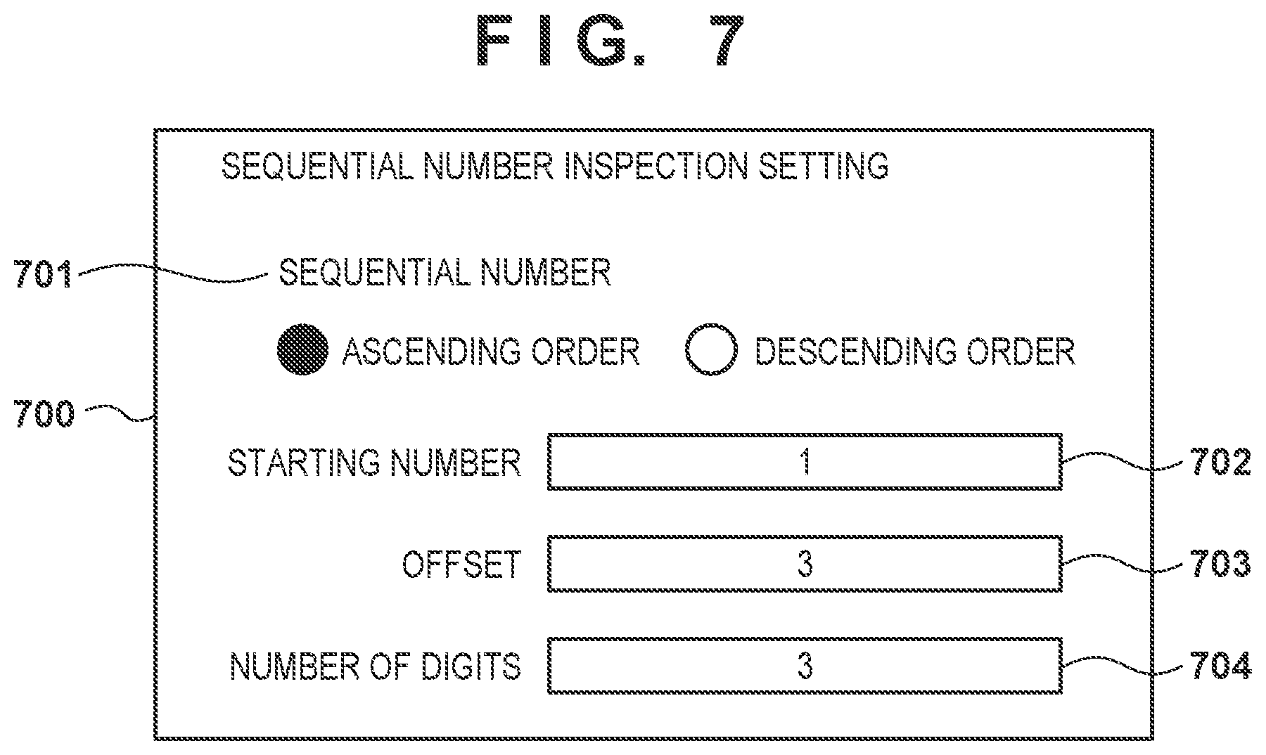 Patent US12107996 Figure 7 – Inspection apparatus, method for controlling same, and storage medium