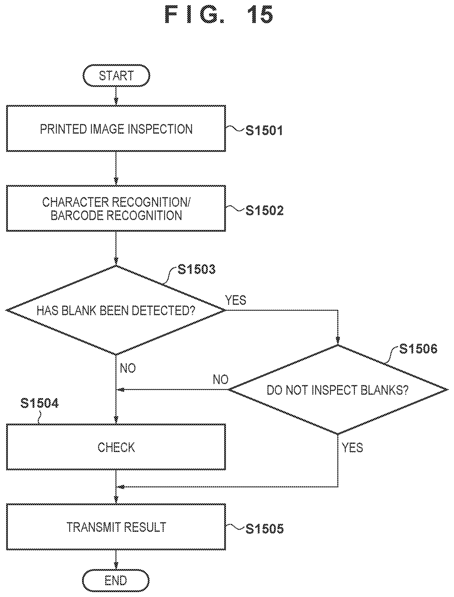 Patent US12107996 Figure 14 – Inspection apparatus, method for controlling same, and storage medium