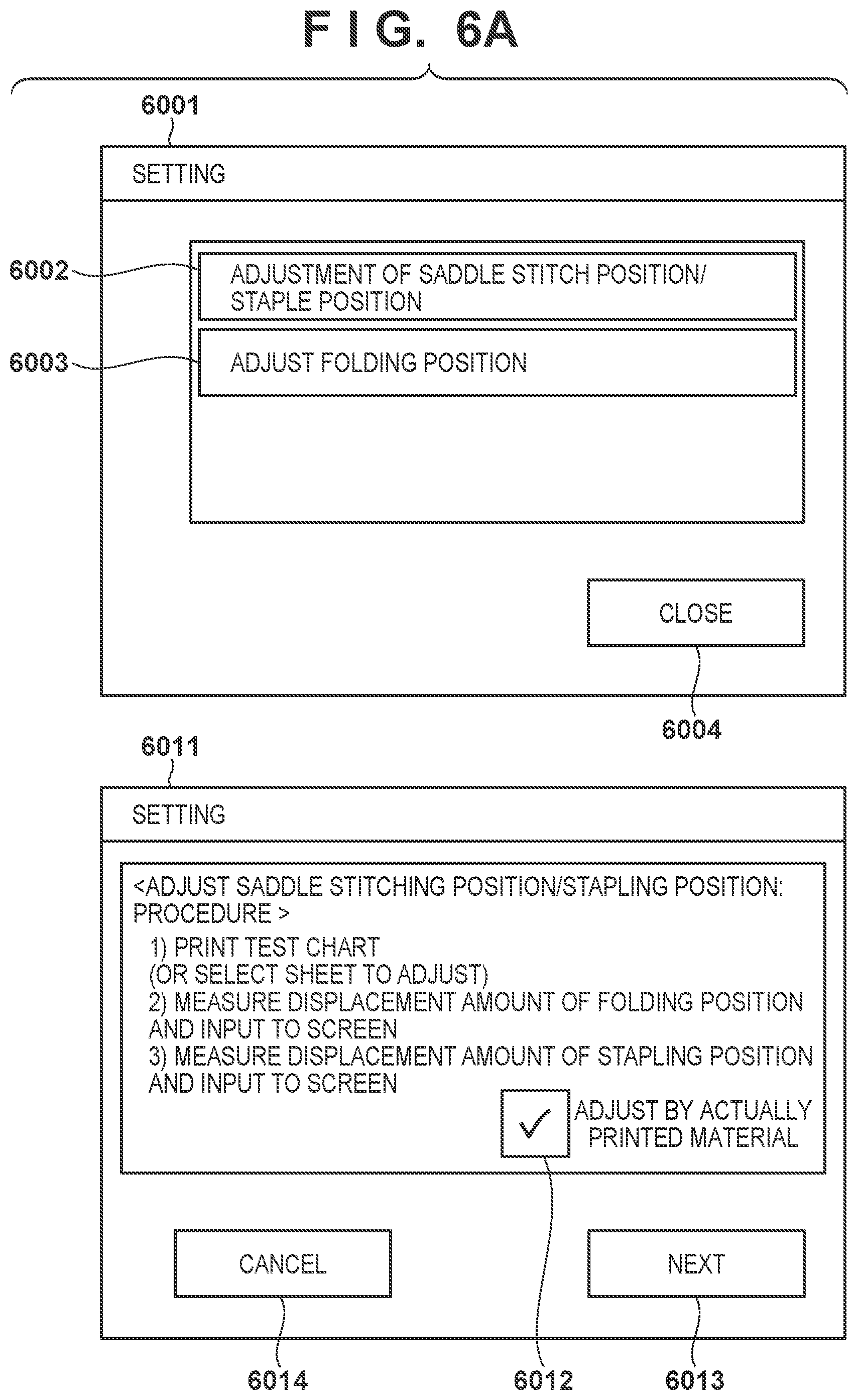Patent US12107998 Figure 8 – Image forming apparatus that performs adjustment for post processing on a printed material, control method thereof, and storage medium