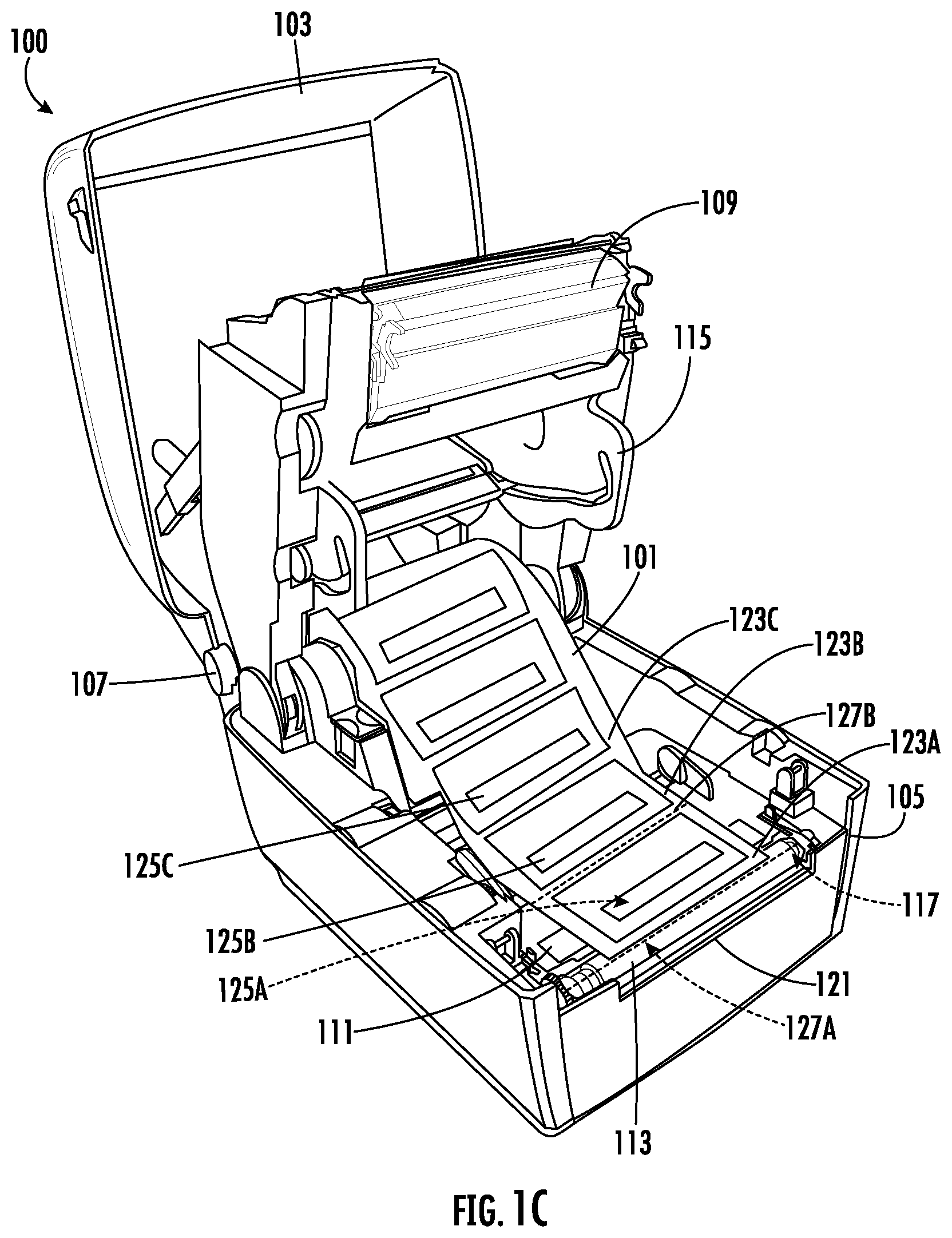 Patent US12108000 Figure 3 – Methods, apparatuses, and computer program products for calibrating radio-frequency identification (RFID) printers