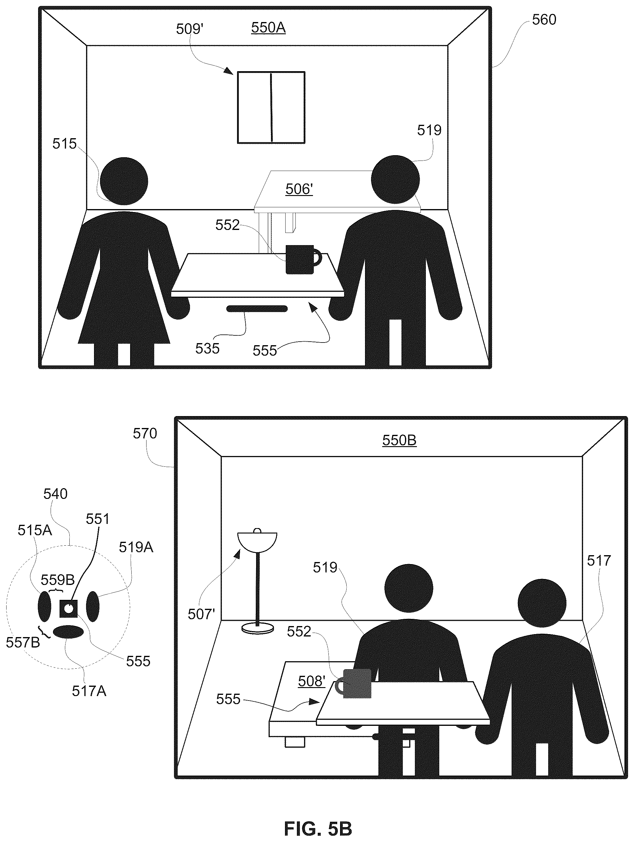 Patent US12108012 Figure 6 – System and method of managing spatial states and display modes in multi-user communication sessions
