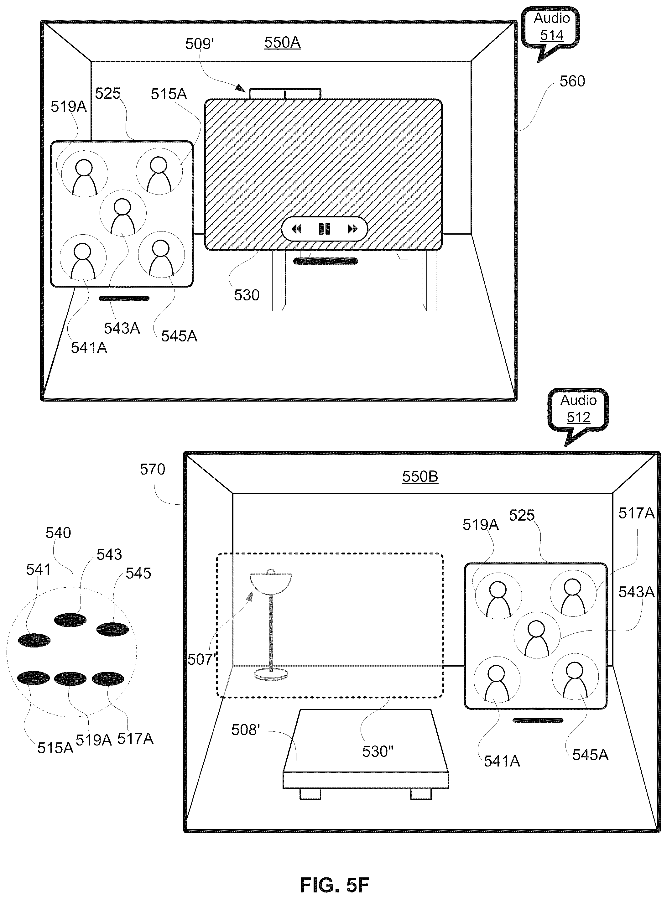 Patent US12108012 Figure 10 – System and method of managing spatial states and display modes in multi-user communication sessions