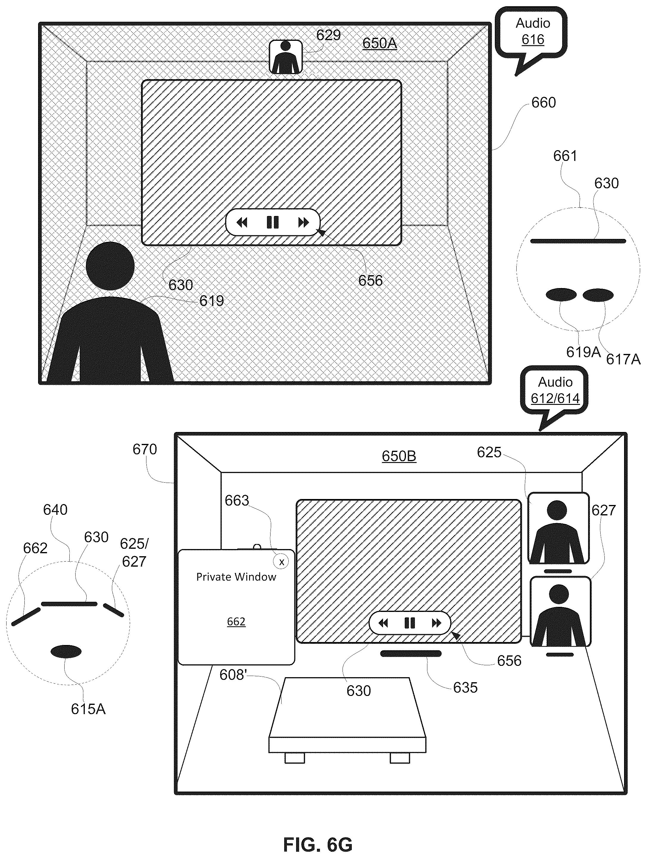 Patent US12108012 Figure 17 – System and method of managing spatial states and display modes in multi-user communication sessions