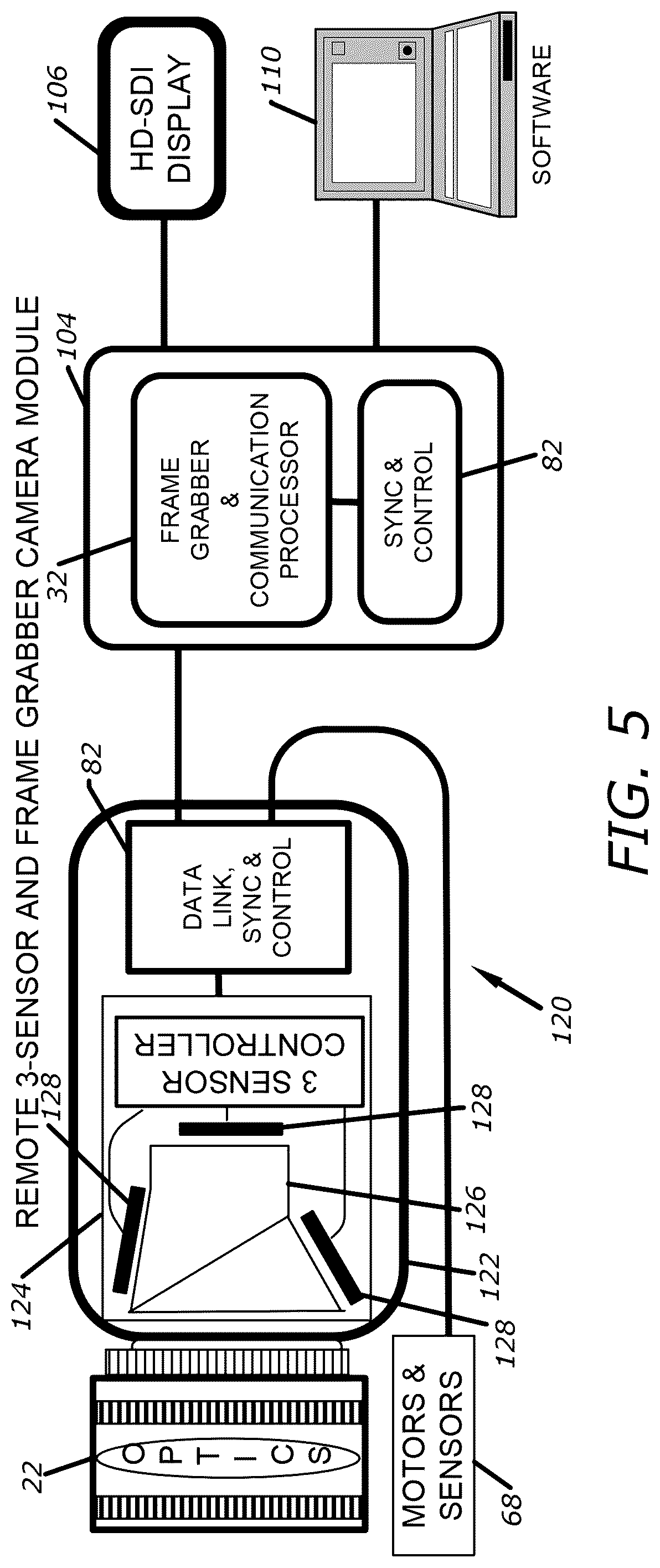 Patent US12108018 Figure 5 – Digital camera system for recording, editing and visualizing images