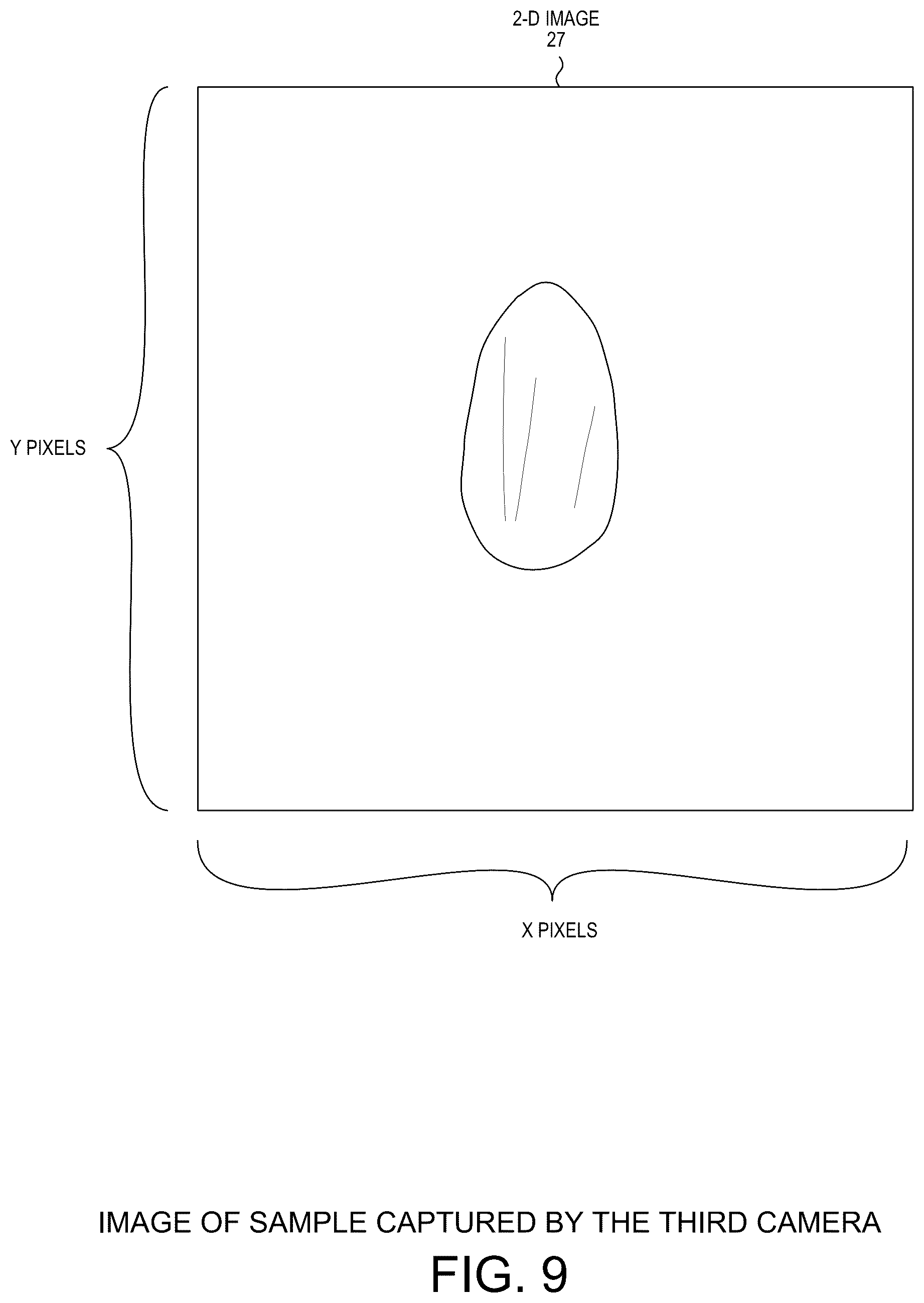 Patent US12108020 Figure 9 – Automated sample weight measurement via optical inspection