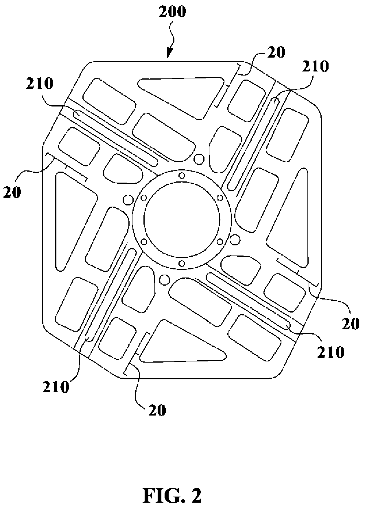 Patent US12108021 Figure 2 – Camera rig apparatus for capturing stereoscopic image