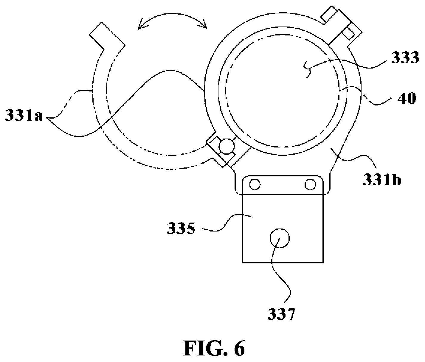 Patent US12108021 Figure 6 – Camera rig apparatus for capturing stereoscopic image