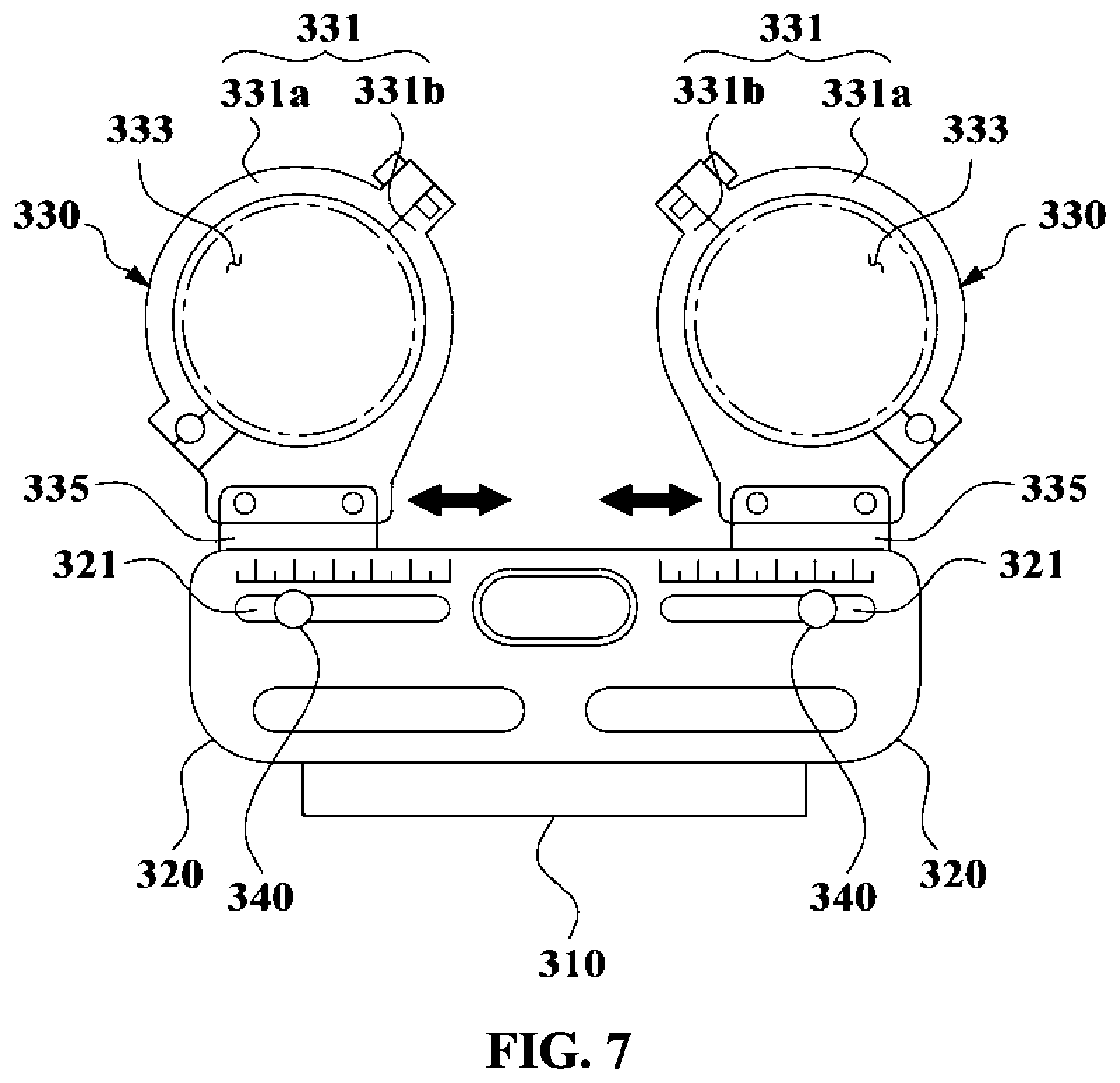 Patent US12108021 Figure 7 – Camera rig apparatus for capturing stereoscopic image