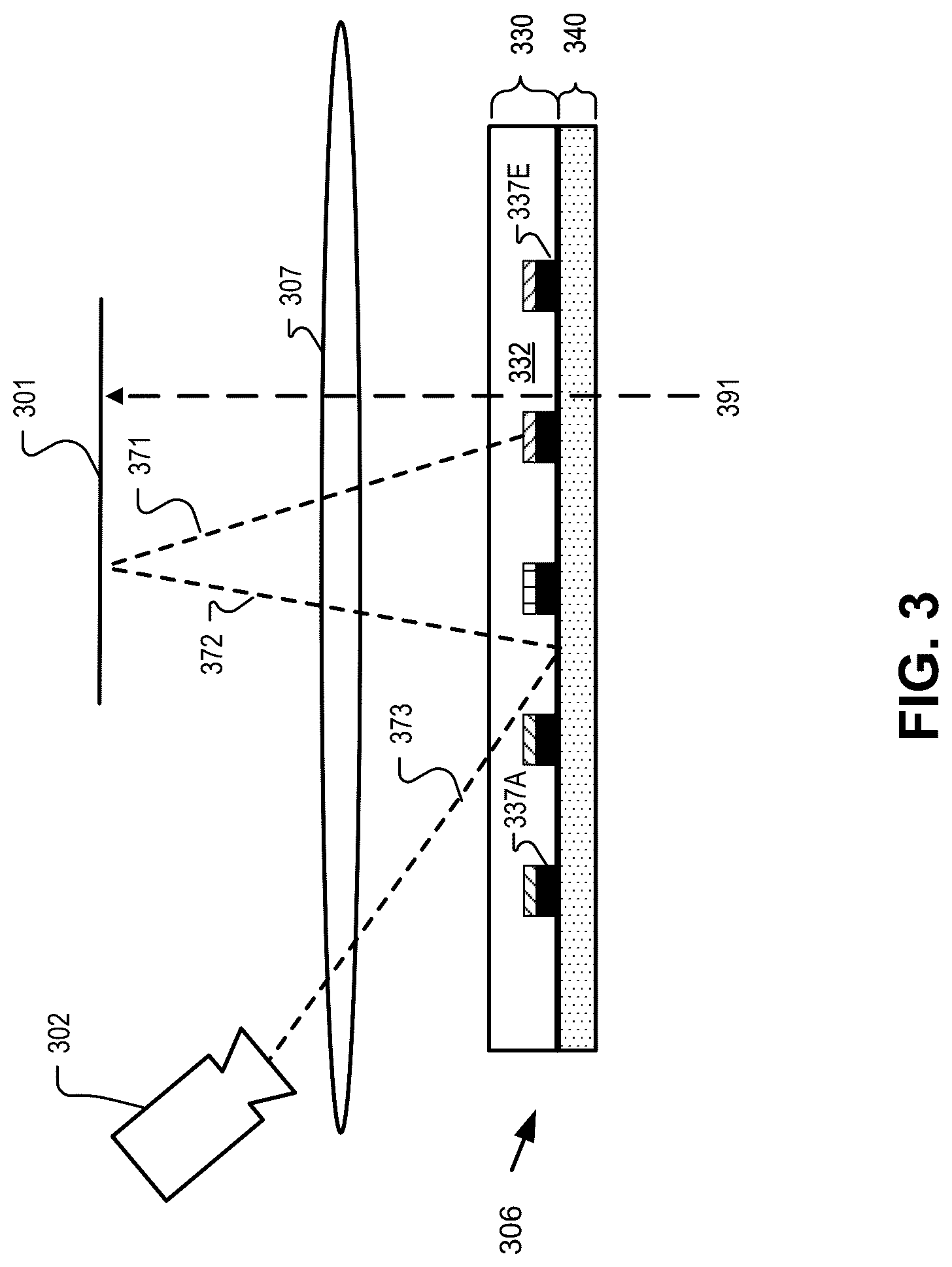 Patent US12108025 Figure 3 – Eye-tracking optical verification tester