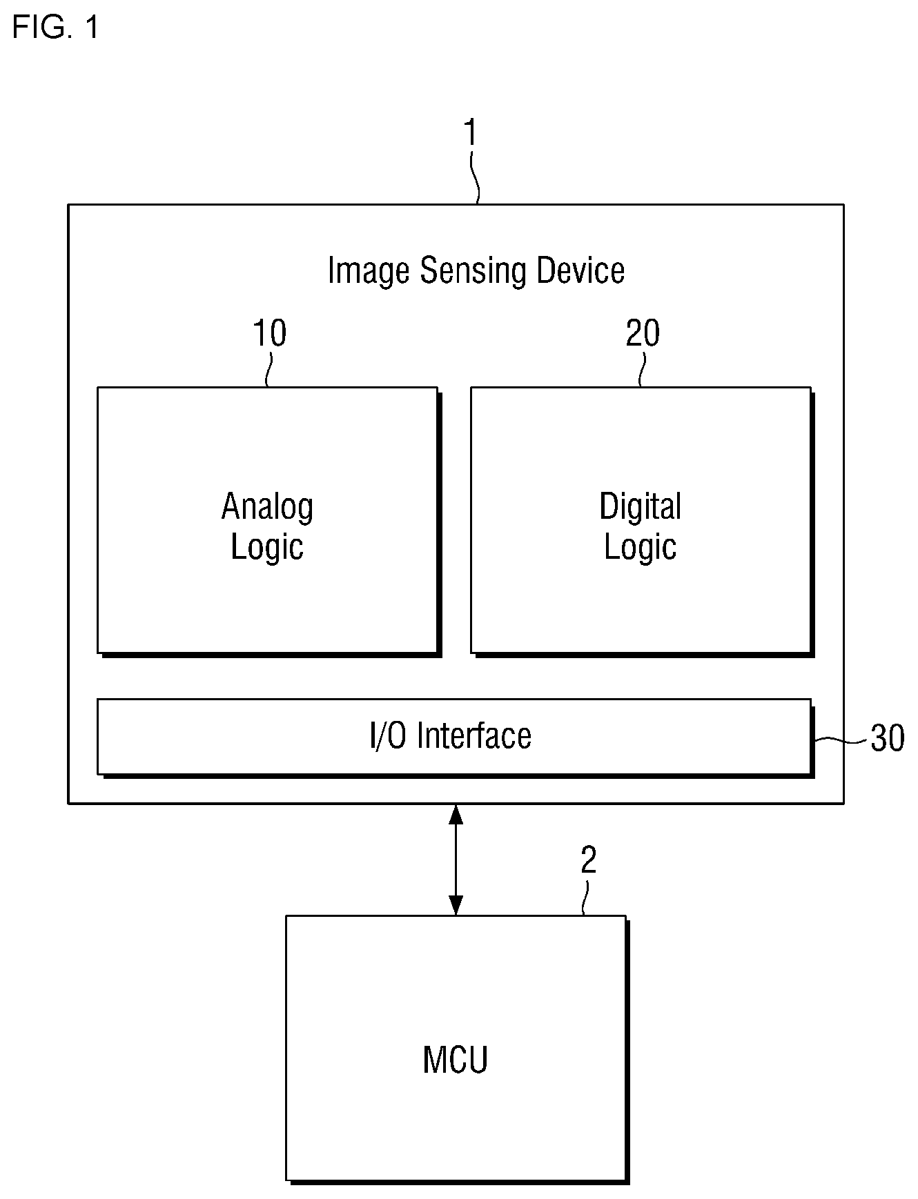 Patent US12108026 Figure 1 – Image sensing device and operating the same