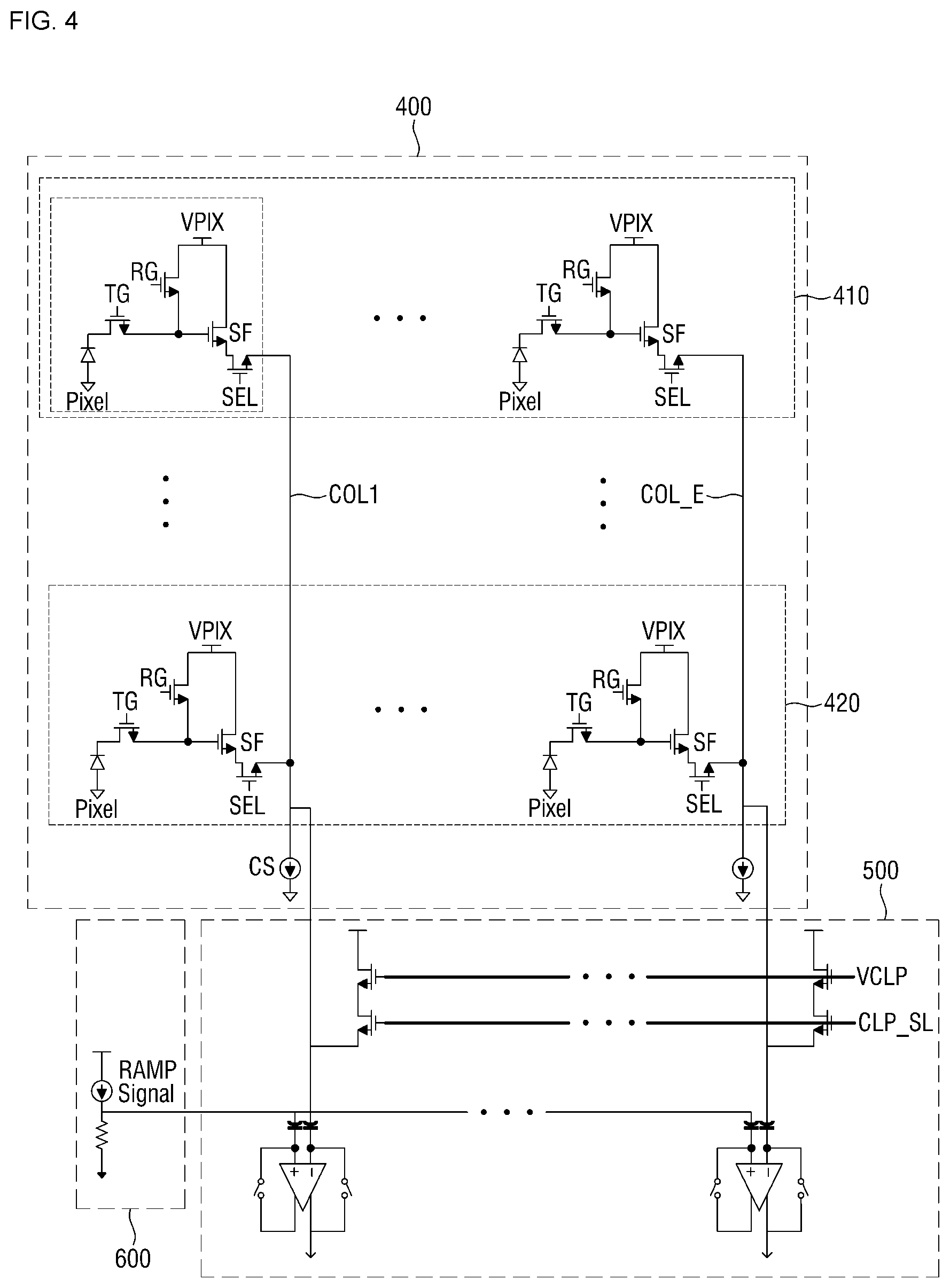 Patent US12108026 Figure 4 – Image sensing device and operating the same