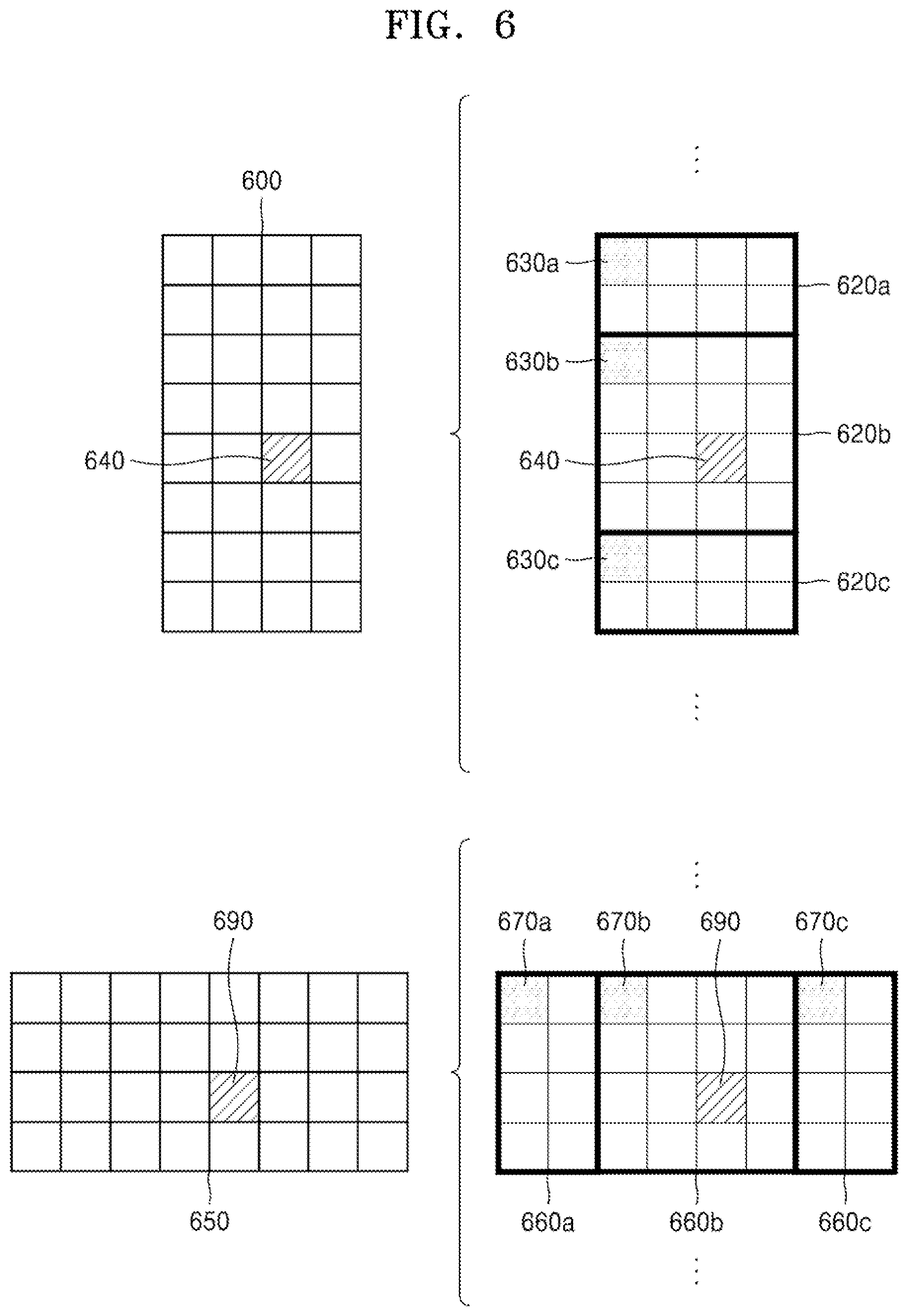 Patent US12108034 Figure 6 – Image encoding and decoding method using bidirectional prediction, and image encoding and decoding apparatus