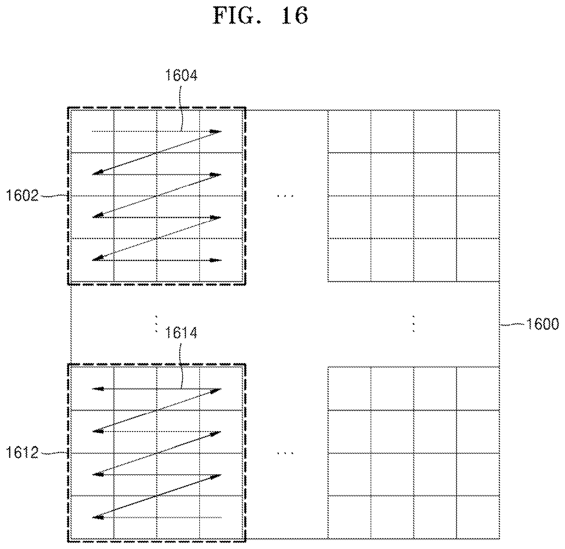 Patent US12108034 Figure 16 – Image encoding and decoding method using bidirectional prediction, and image encoding and decoding apparatus
